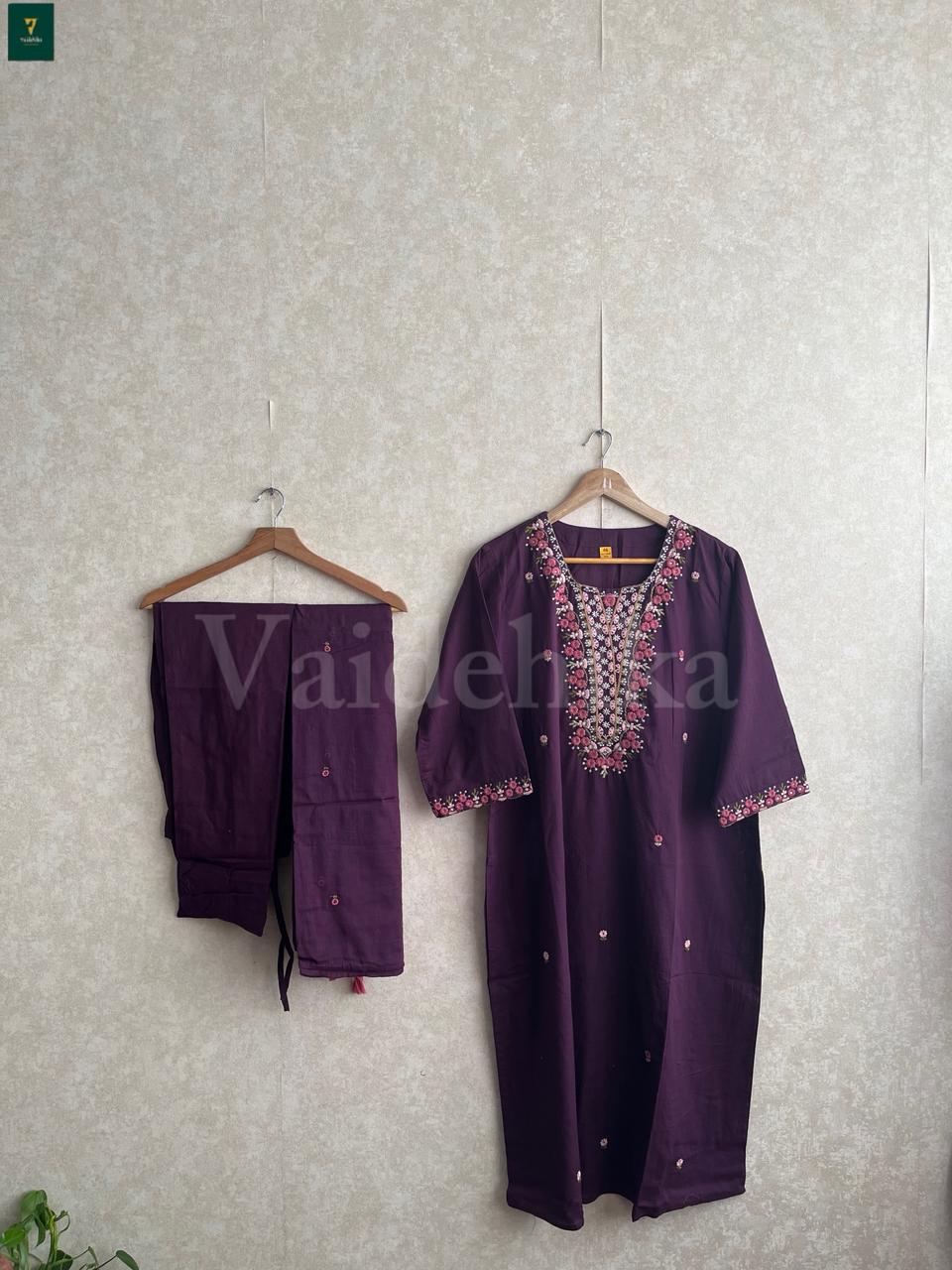 Blossom Embroidered Salwar Set-SL001