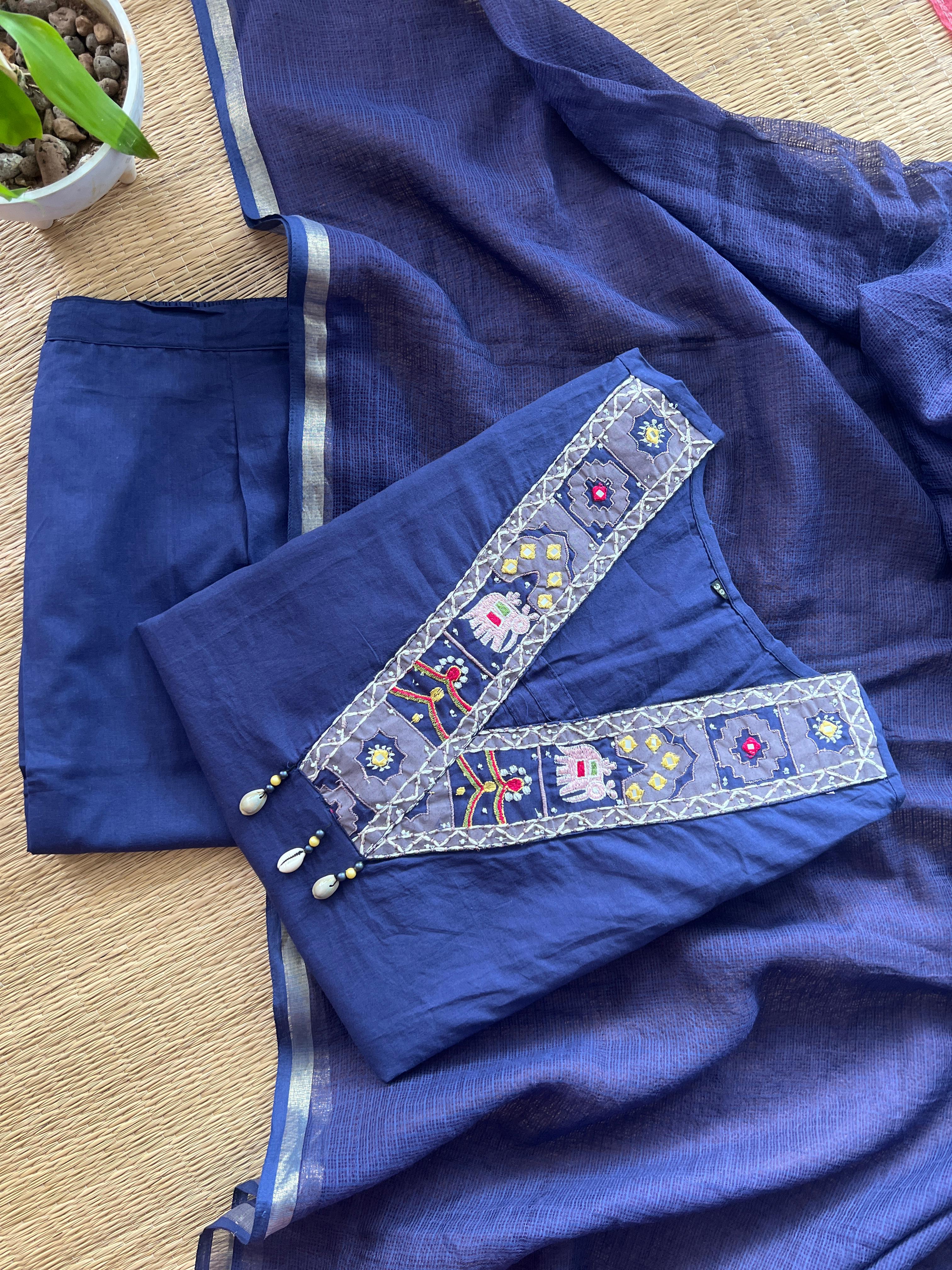 BLUE SALWAR SUIT
