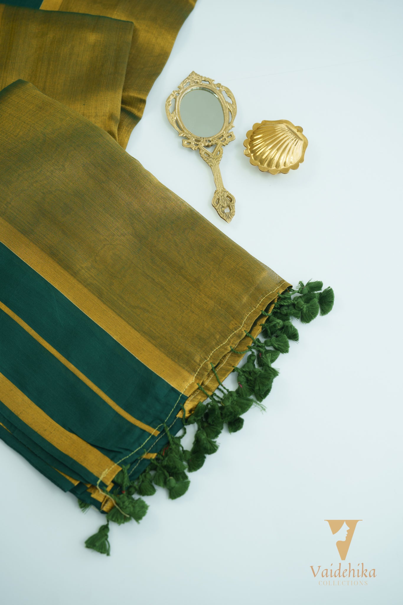 Harini Green Saree-VCT008