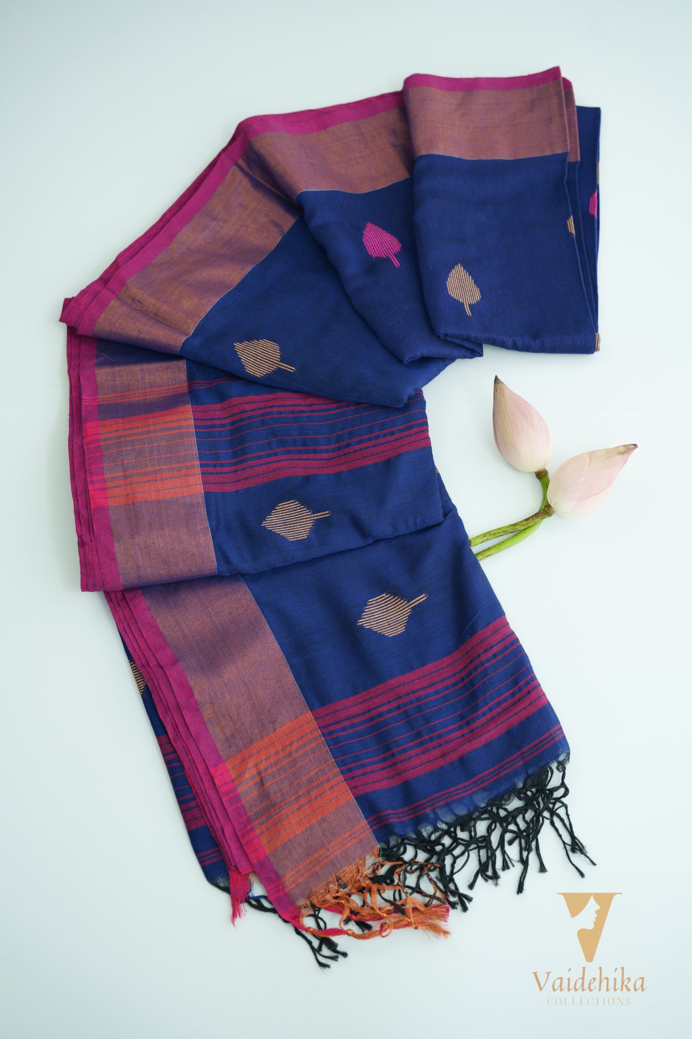 Aaradhya Blue Saree-VCK004