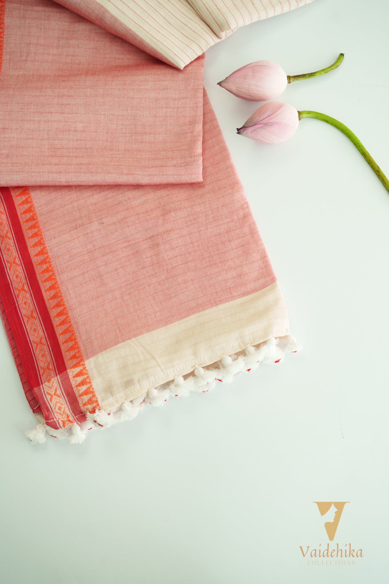 Ahalya Red Saree-VCM035