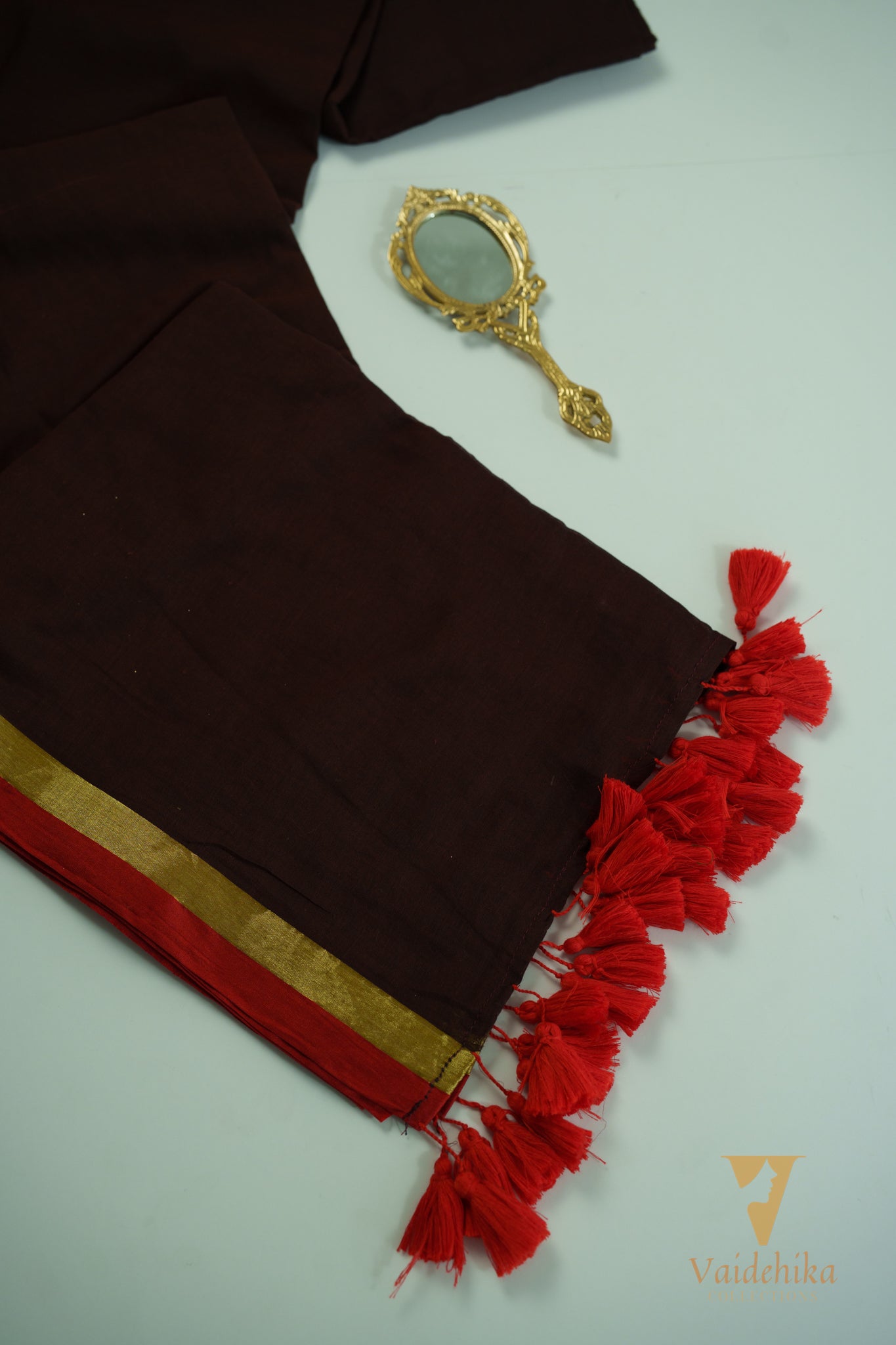 KANHA BROWN SAREE