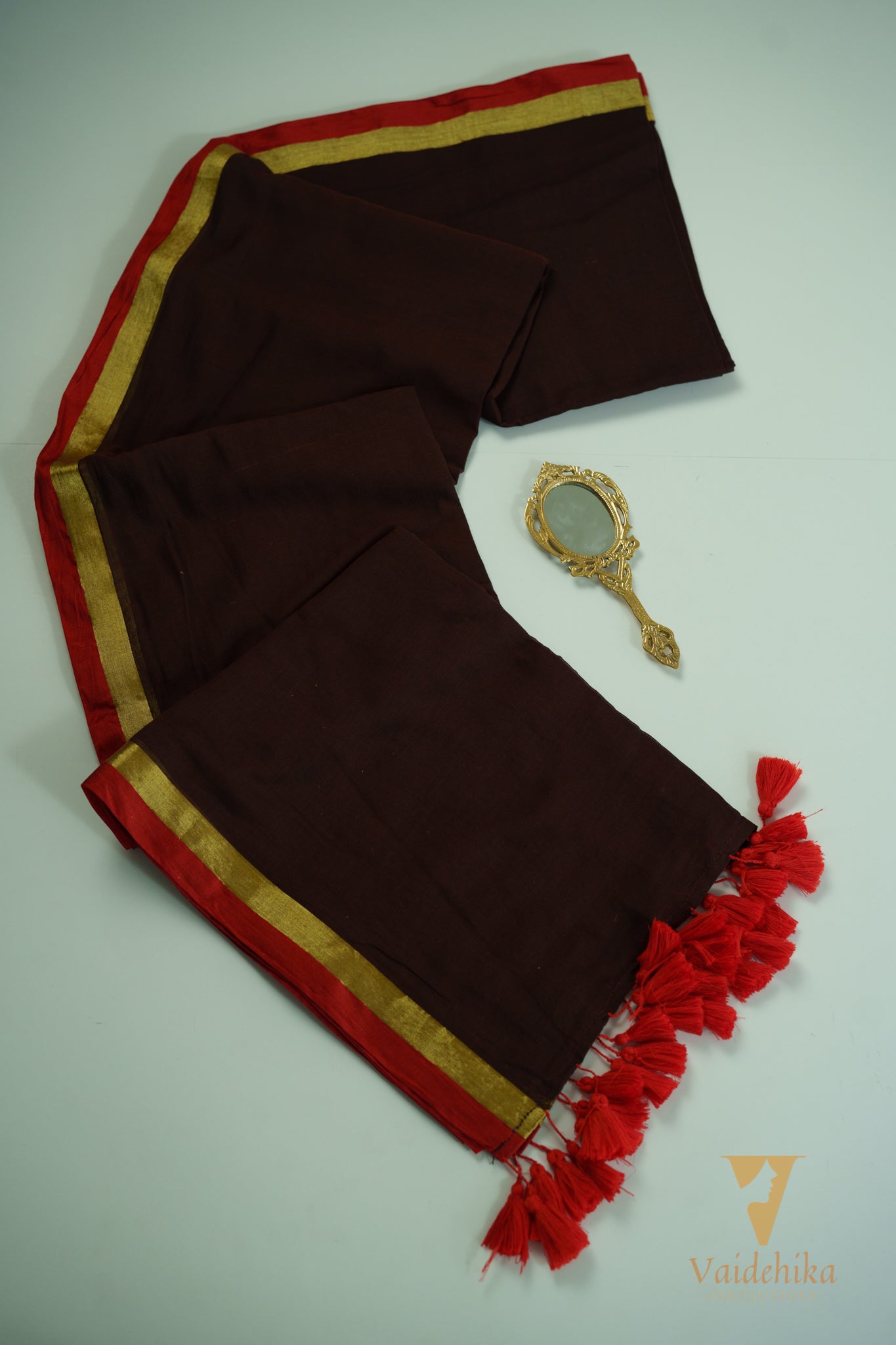 KANHA BROWN SAREE
