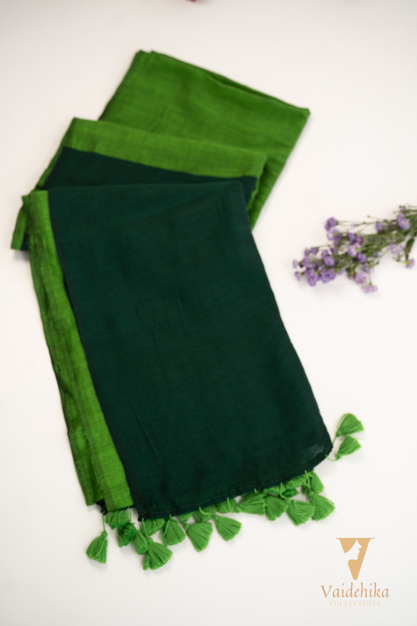 AMRUTHA SAREE GREEN-PAAGS1