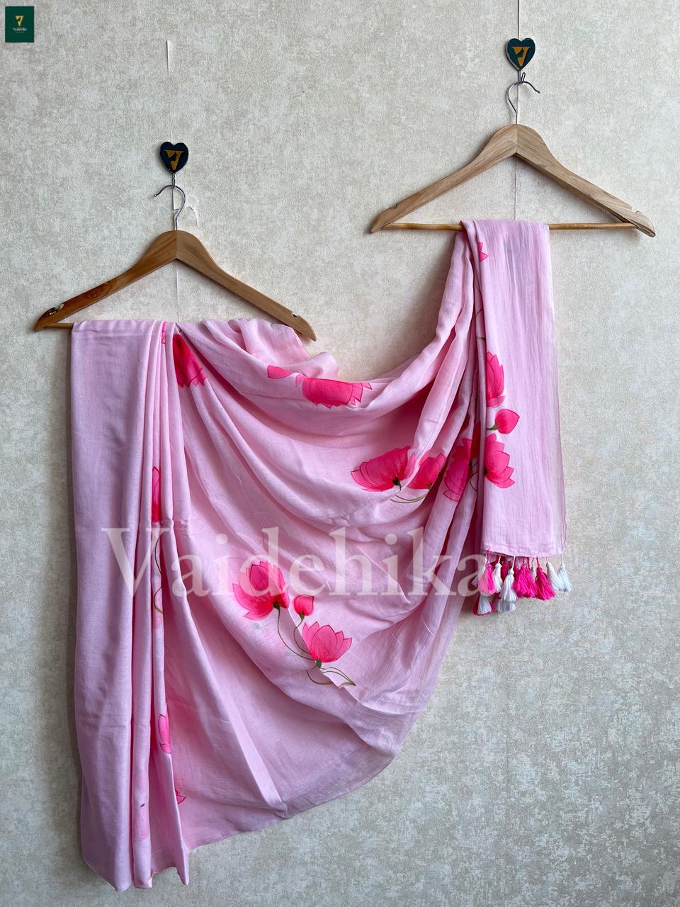 Golden Bloom Saree-PMCSP3