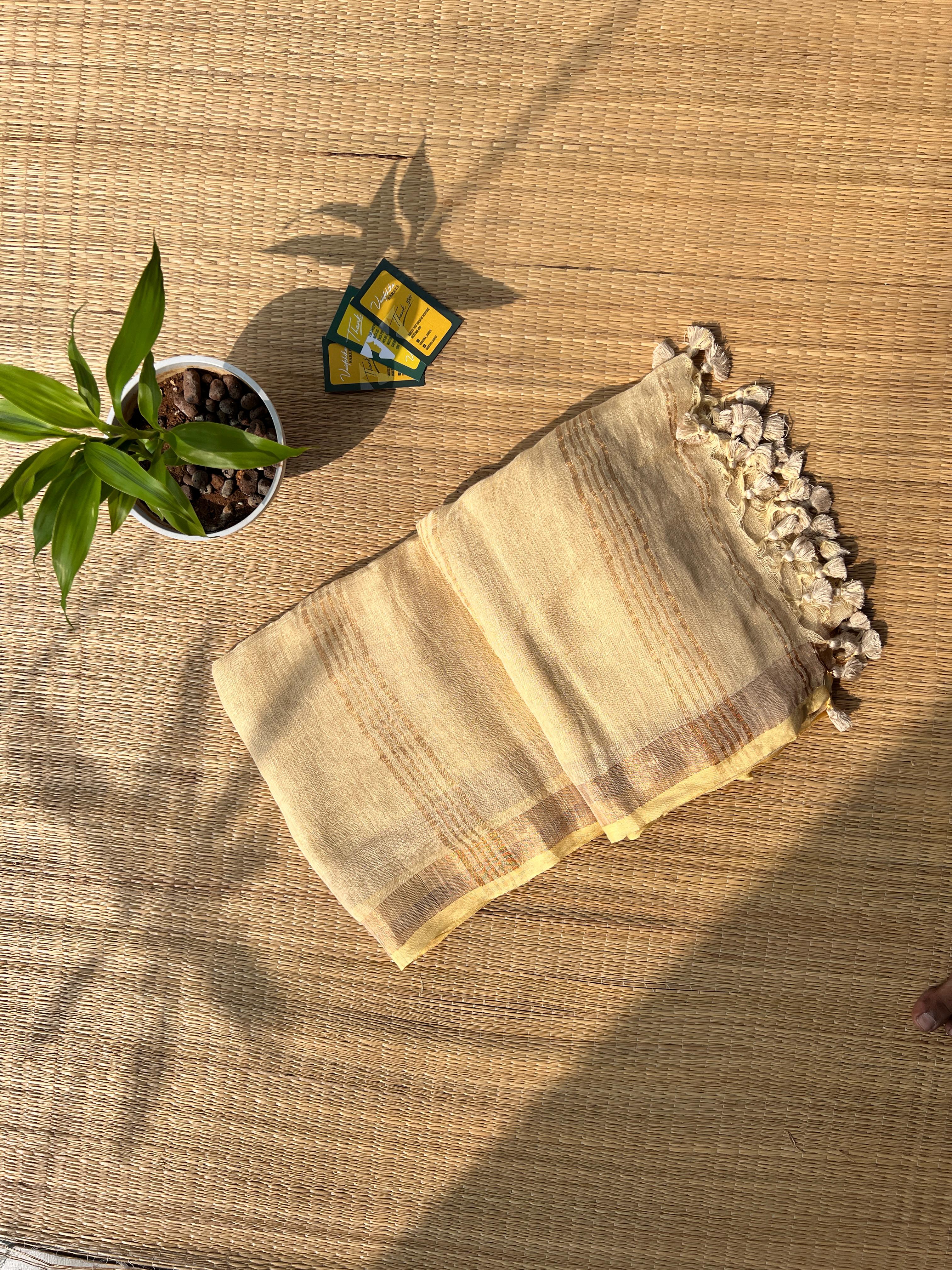 LINEN SAREE