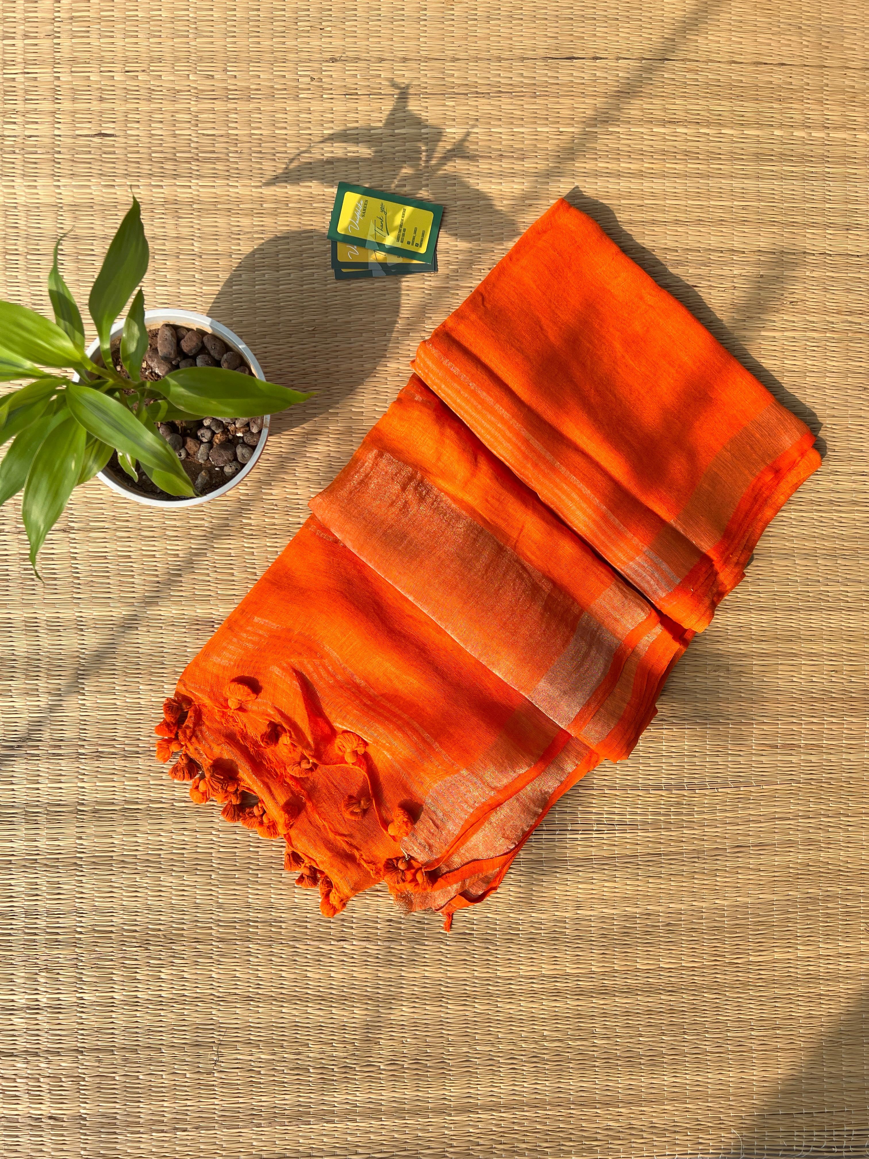 LINEN SAREE
