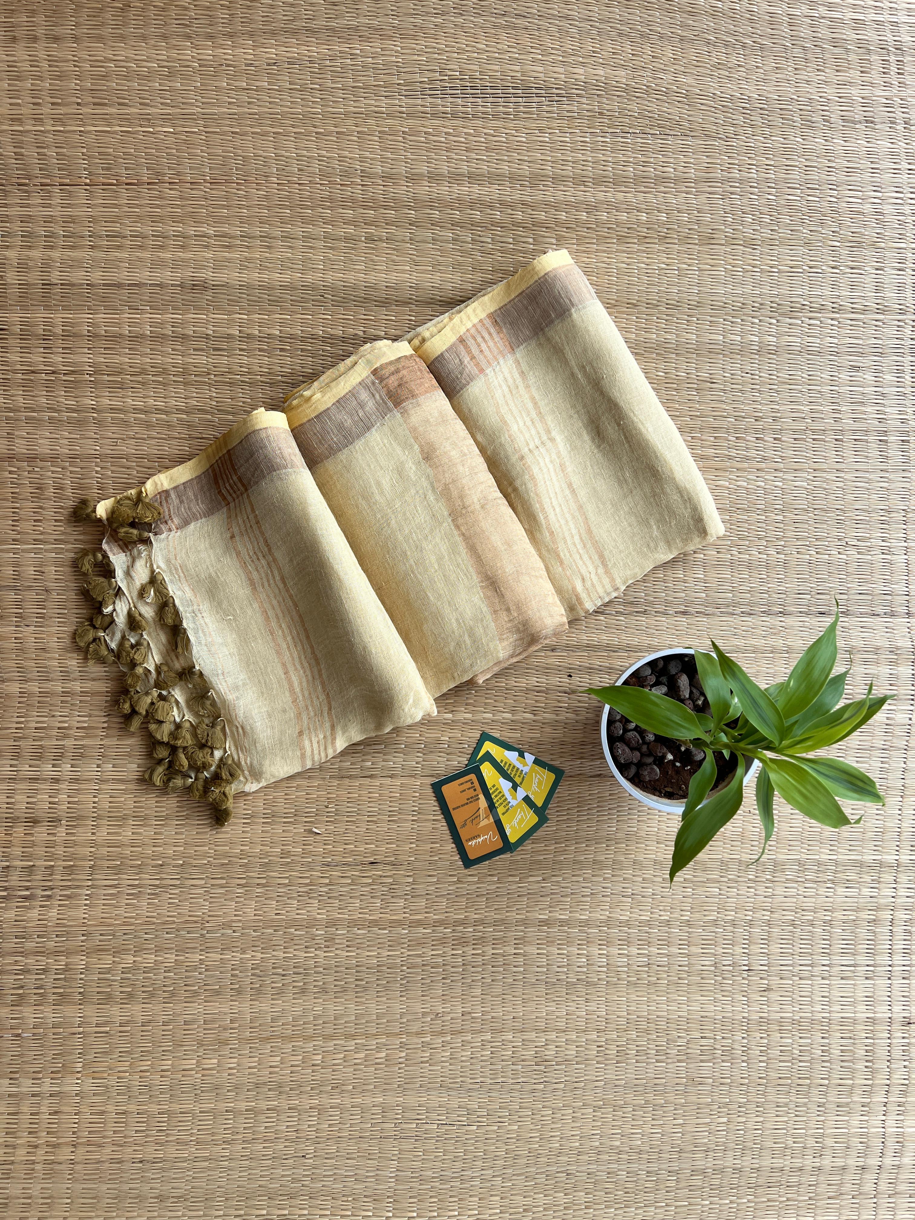 LINEN SAREE