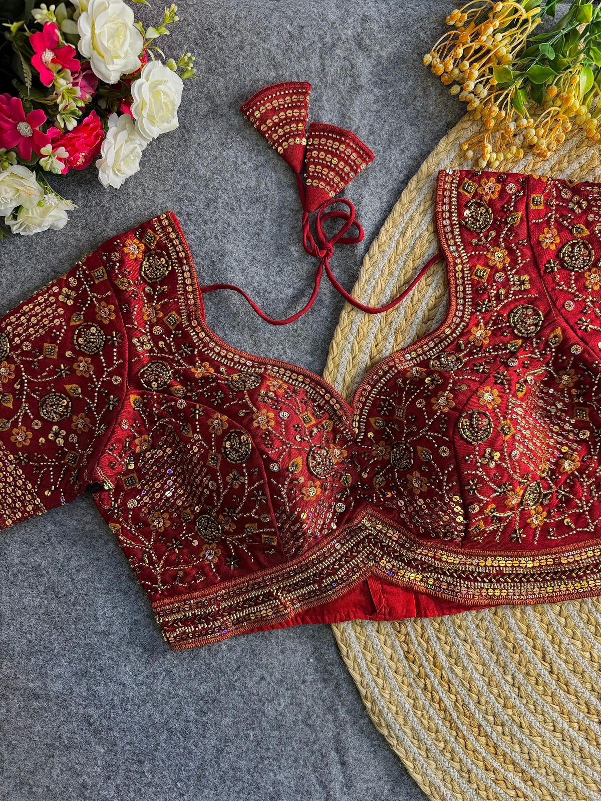 SABYASACHI BRIDAL BLOUSE-VCS004
