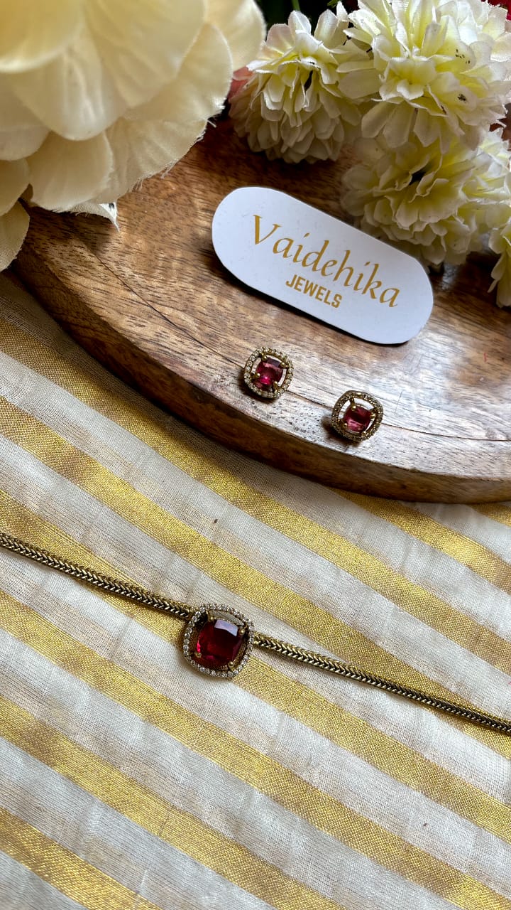 American Diamond Single Stone - VCAD011