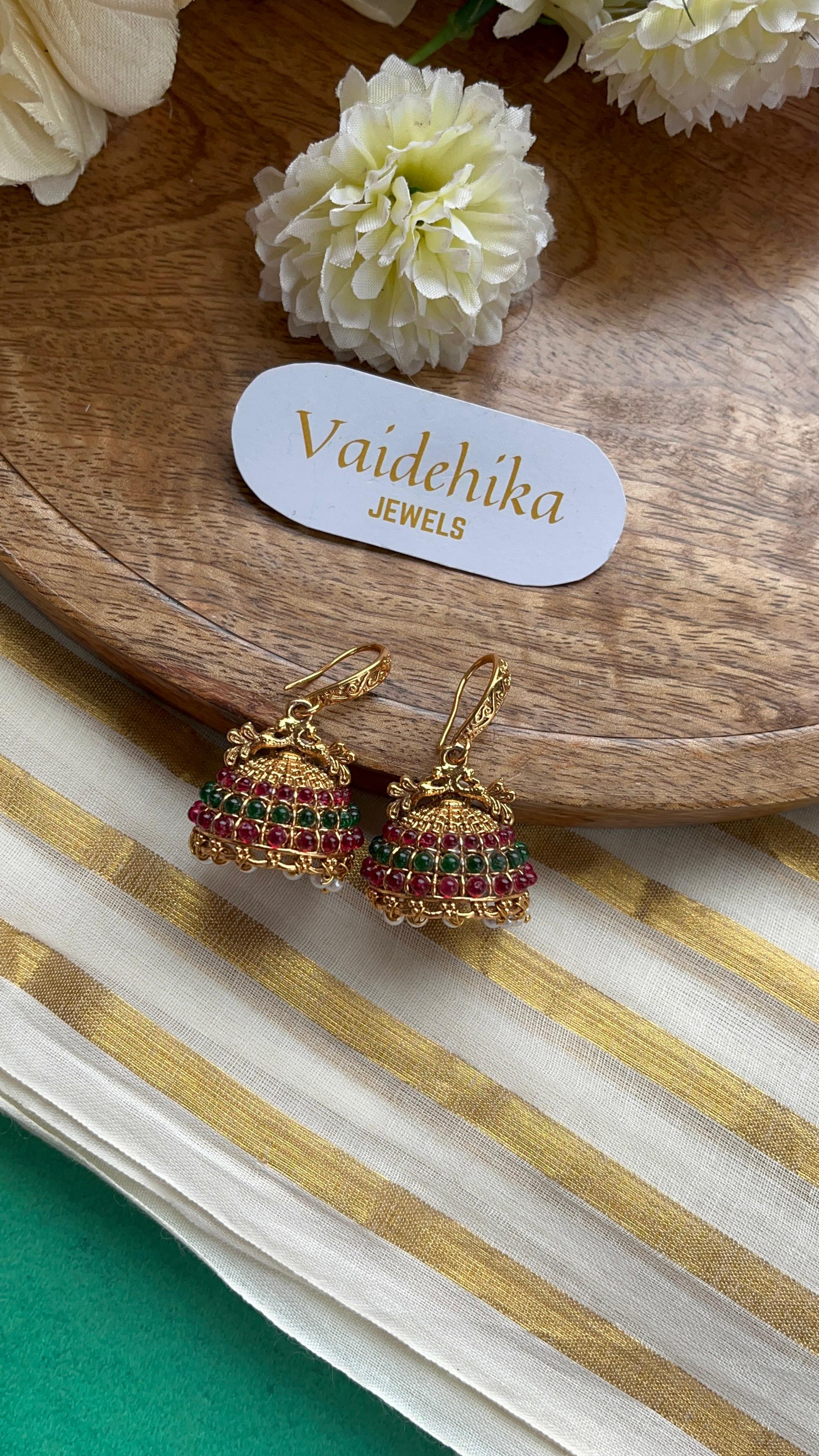 Hamsa Jhumka-VJJ003