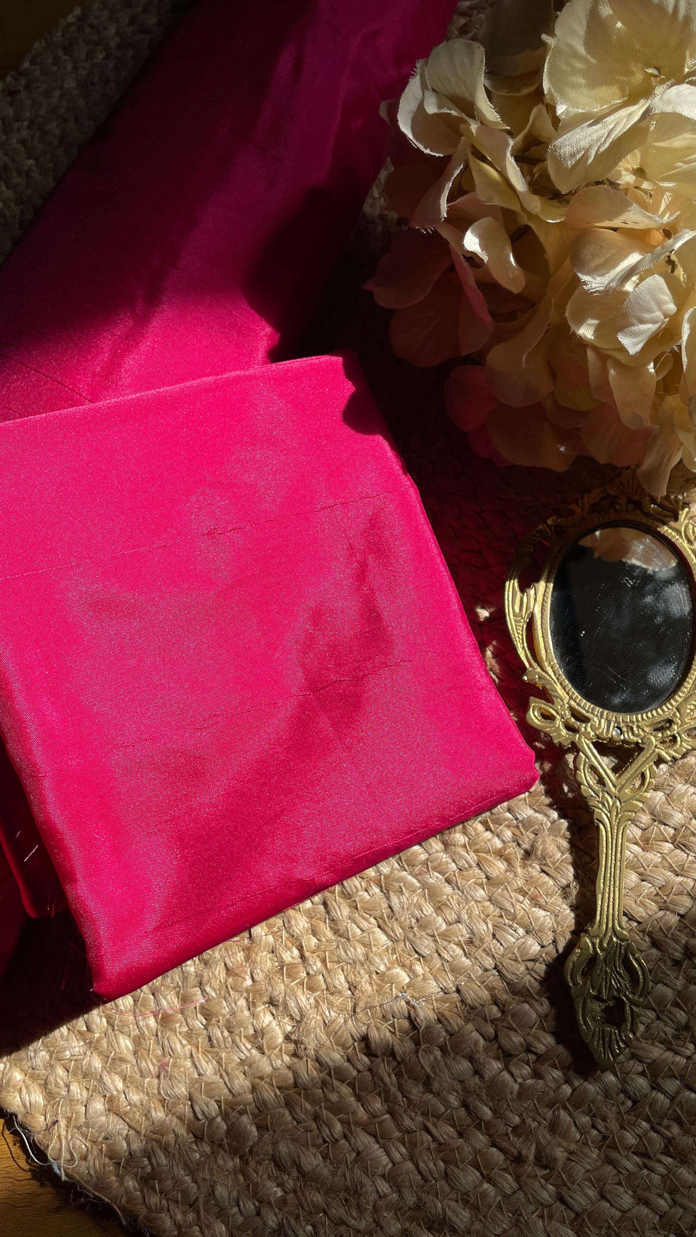 BLOUSE PIECE RANI PINK-VCBP001