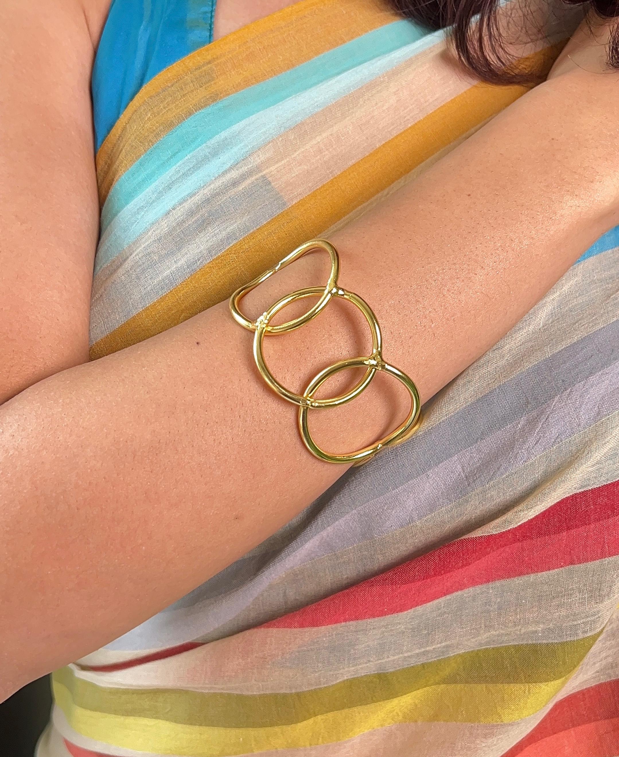 Round Brass Bangles-VJBR004