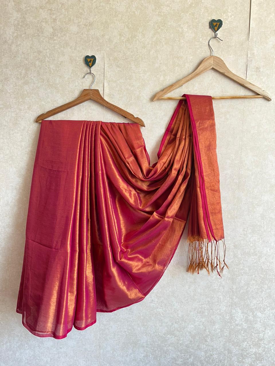 RAGHA PINK SAREE-VCT026