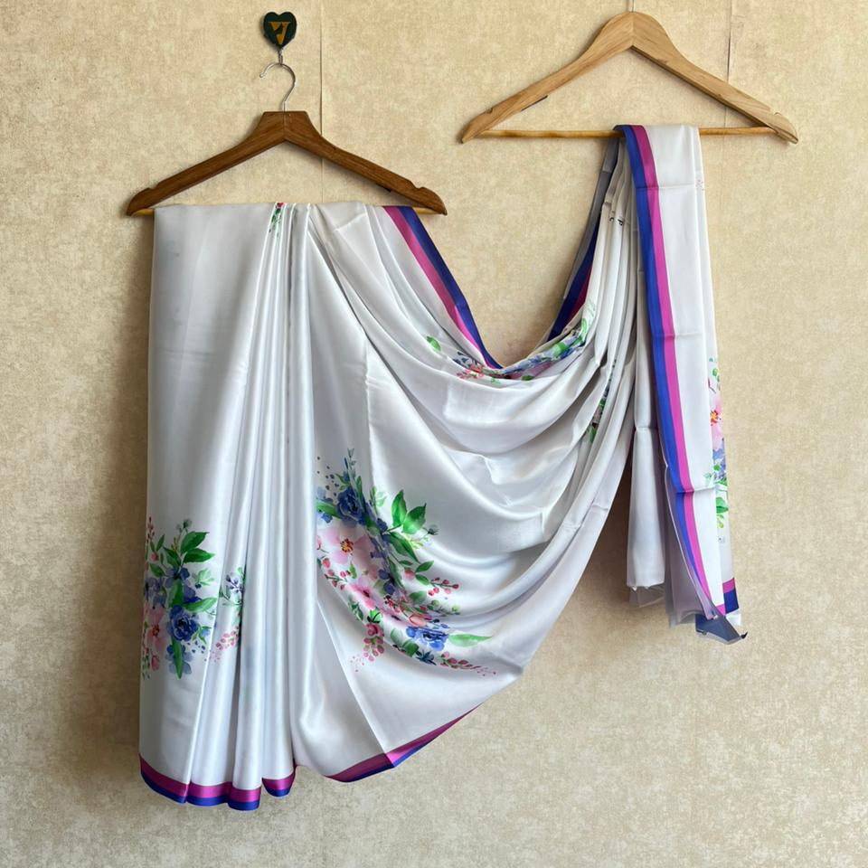 Aalia Bhat Semi Modal Saree-VCM231