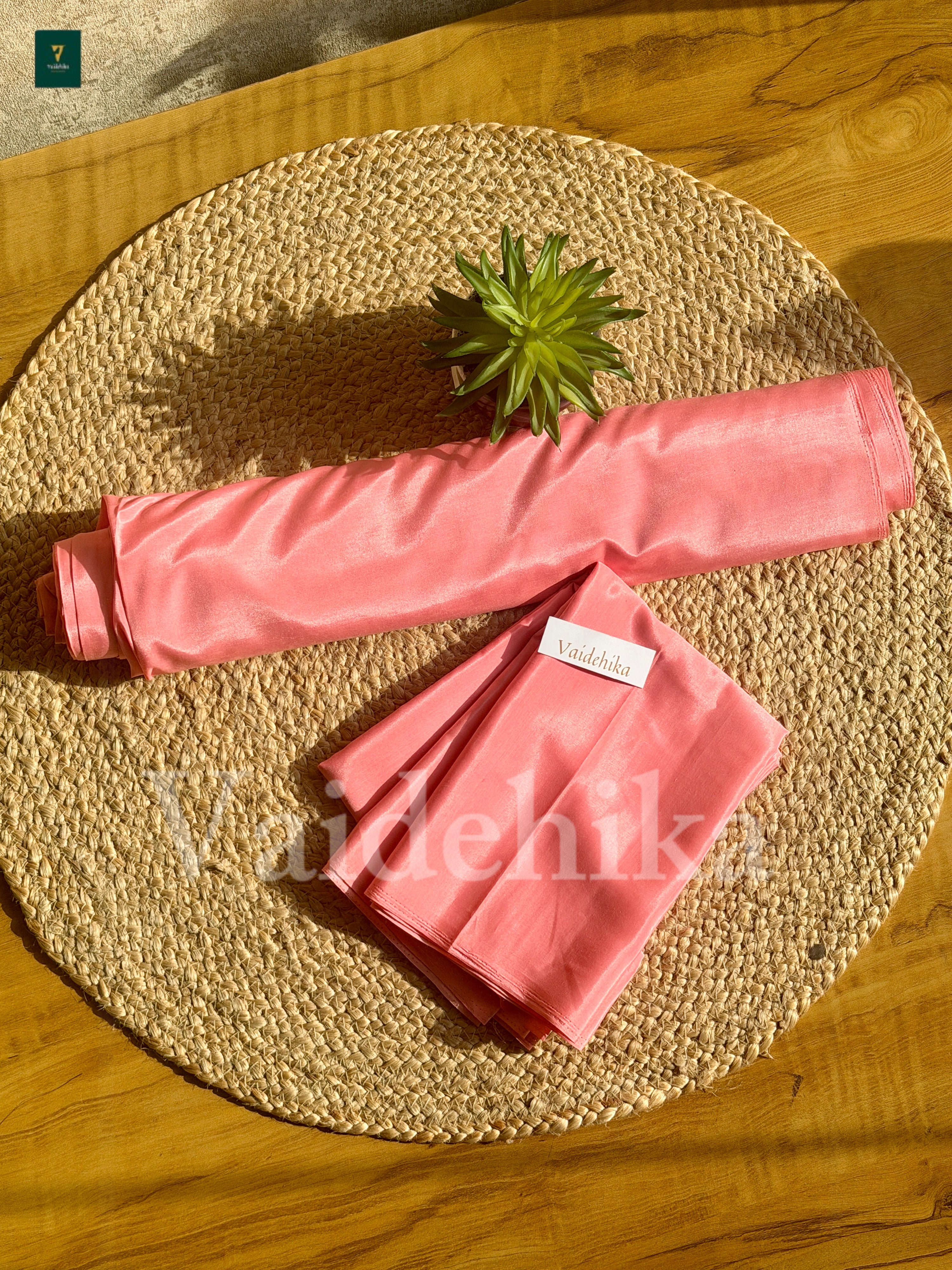 Blouse Piece Peach-BP010
