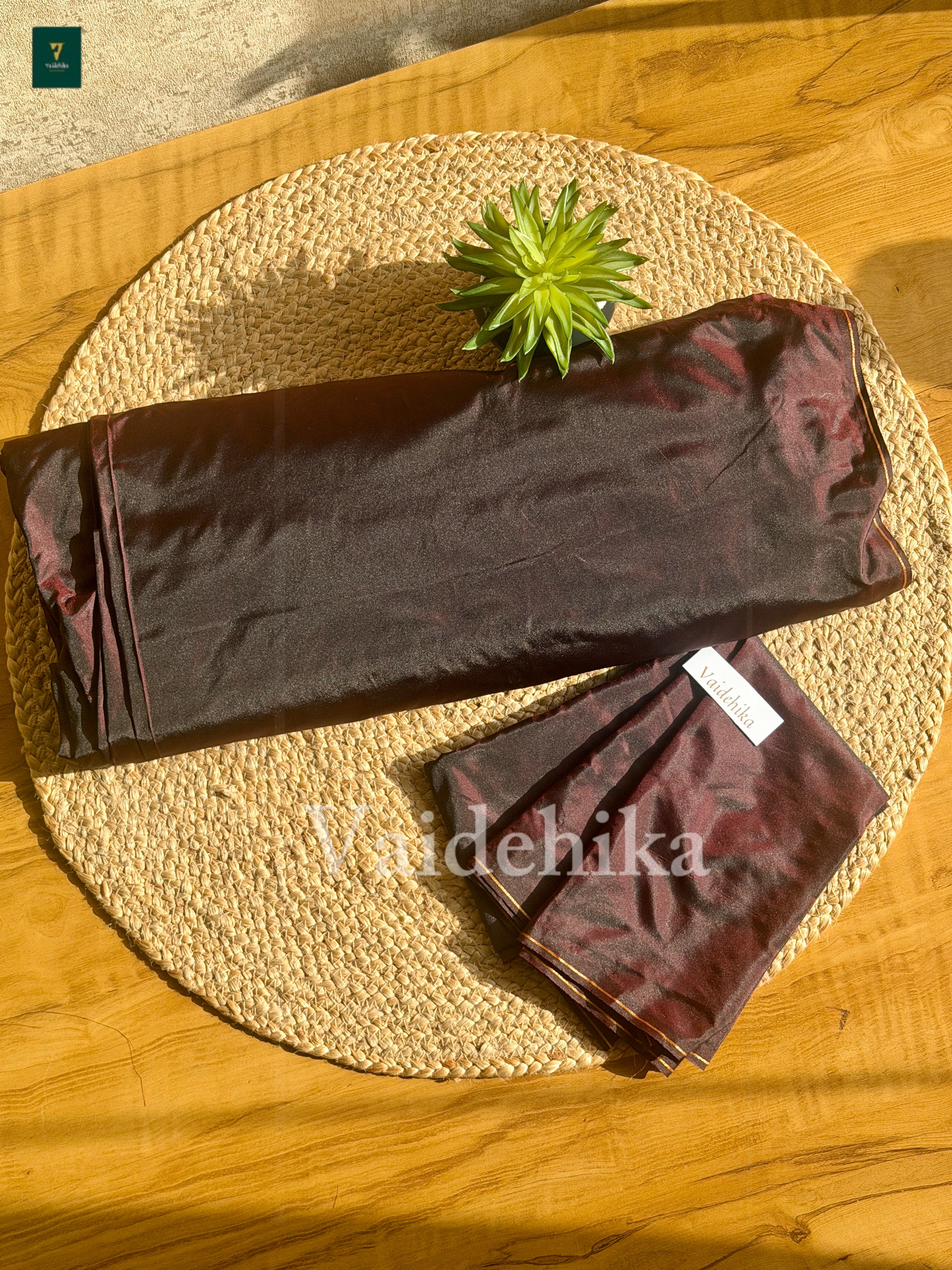 Blouse Piece Brown-BP011