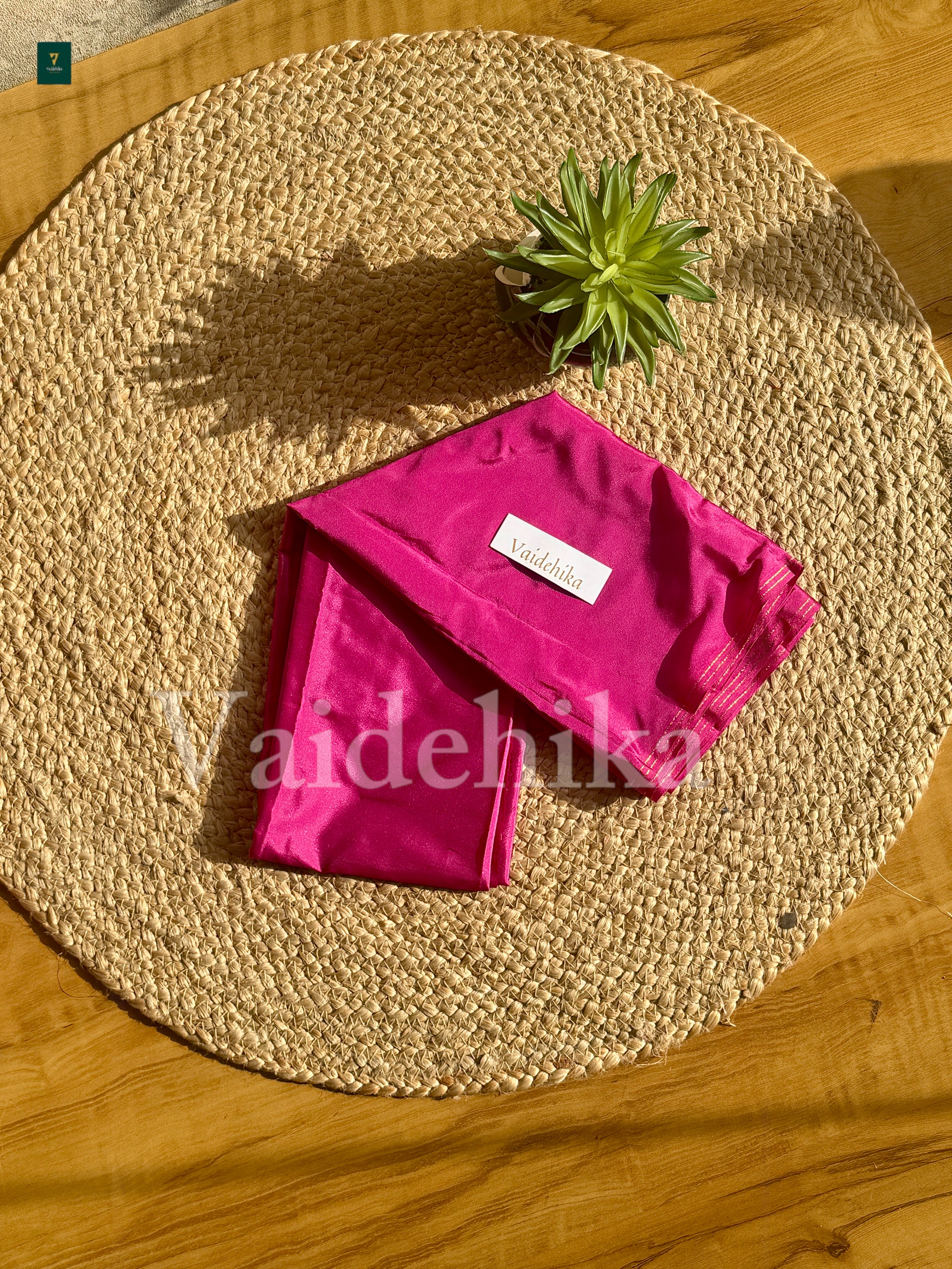 Blouse Piece Magenta-BP016