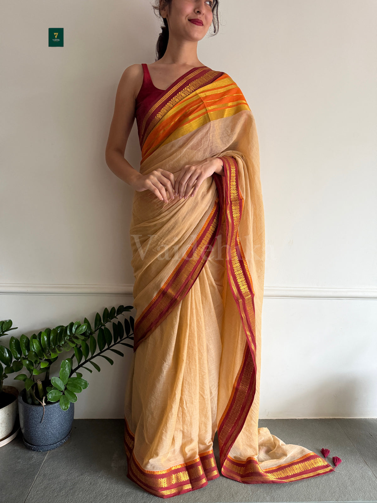Poornenthu Saree - VJS34