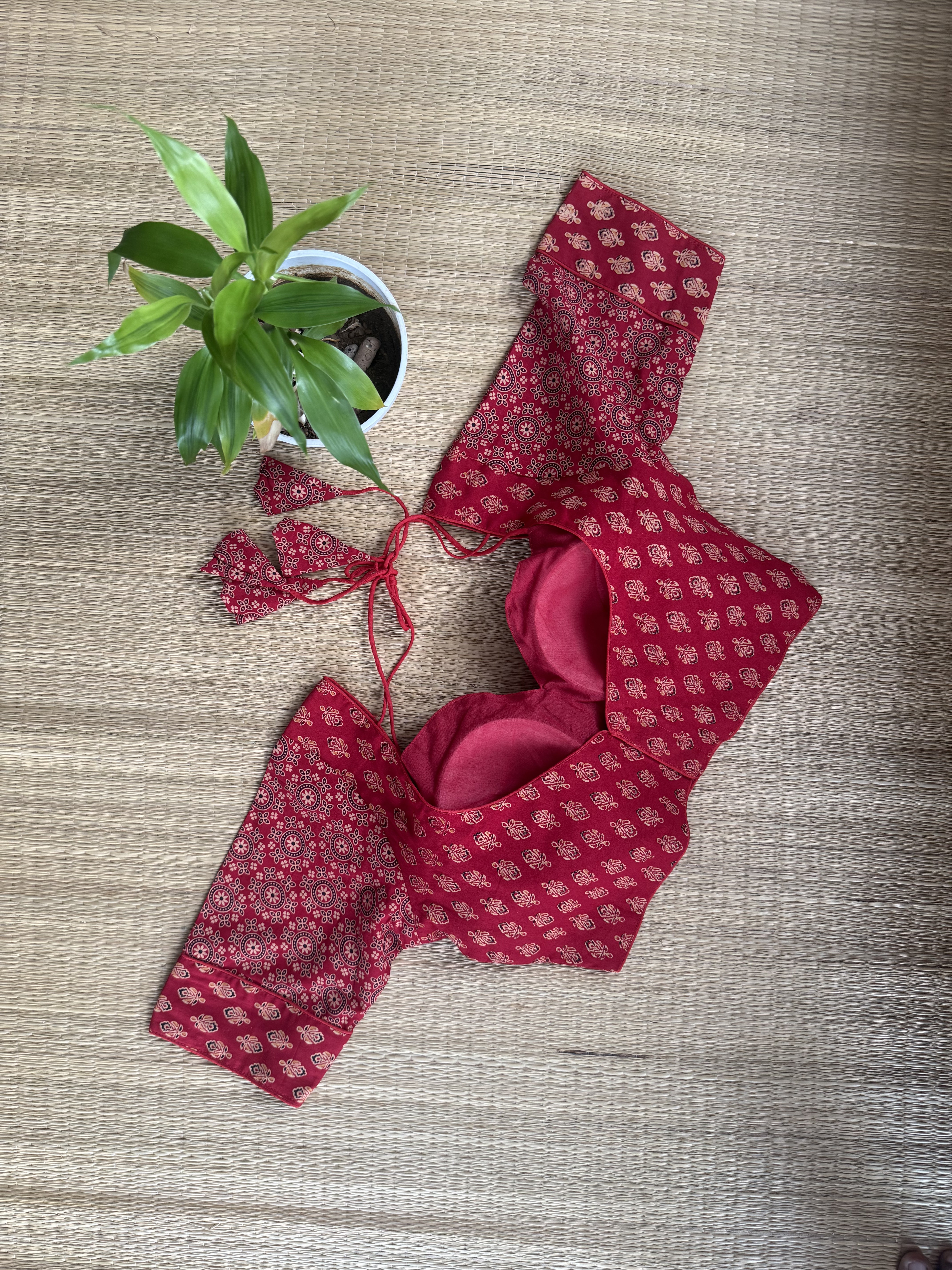 HALTER NECK BLOUSE-VCB017