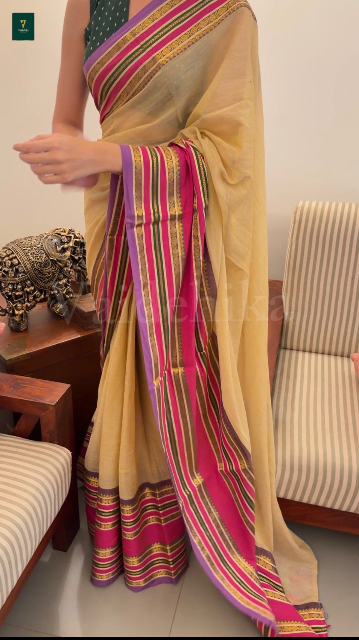 Dhanya Saree Sandal-VA75