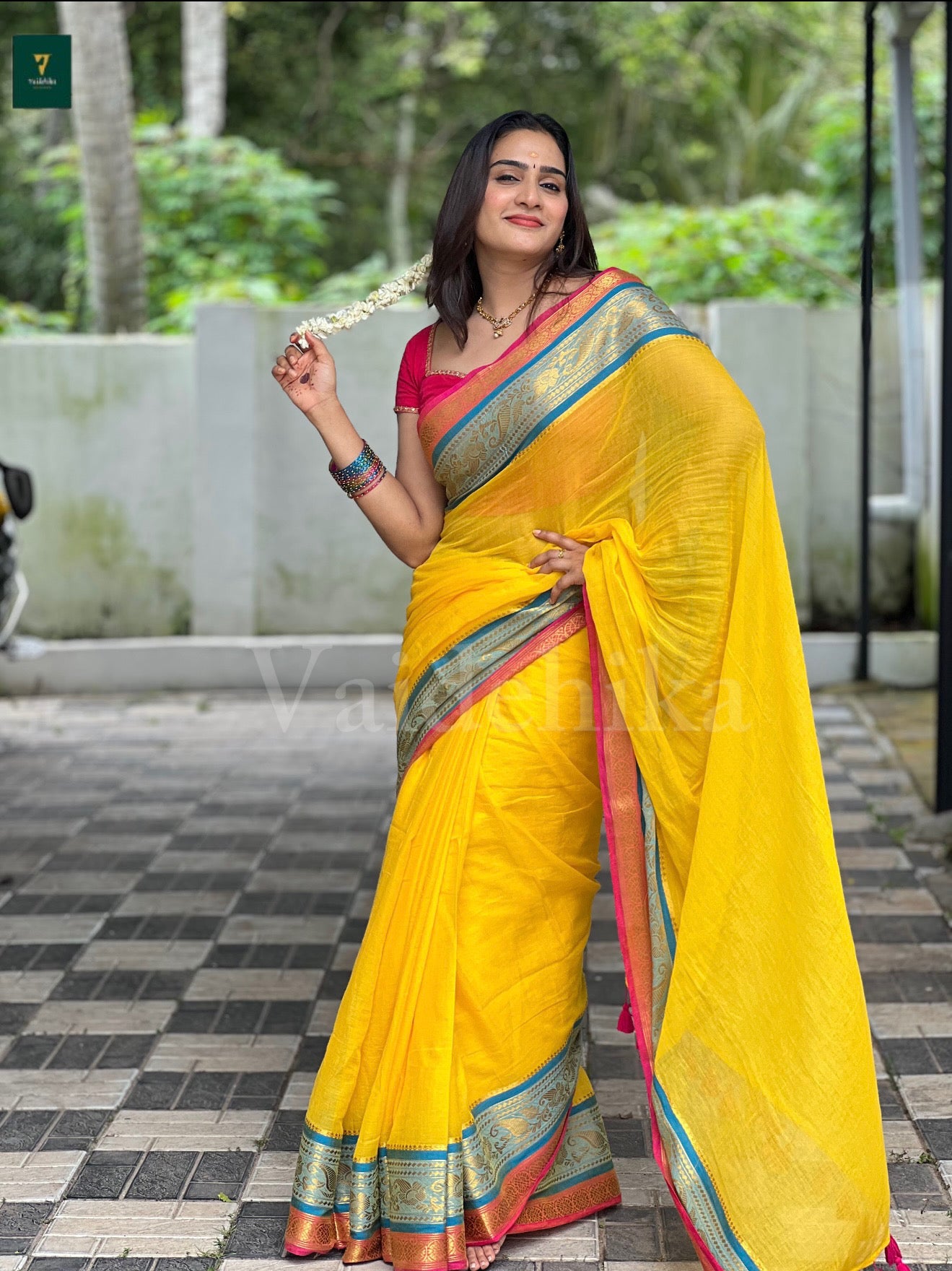 Kesariya saree - PMCYGPB1