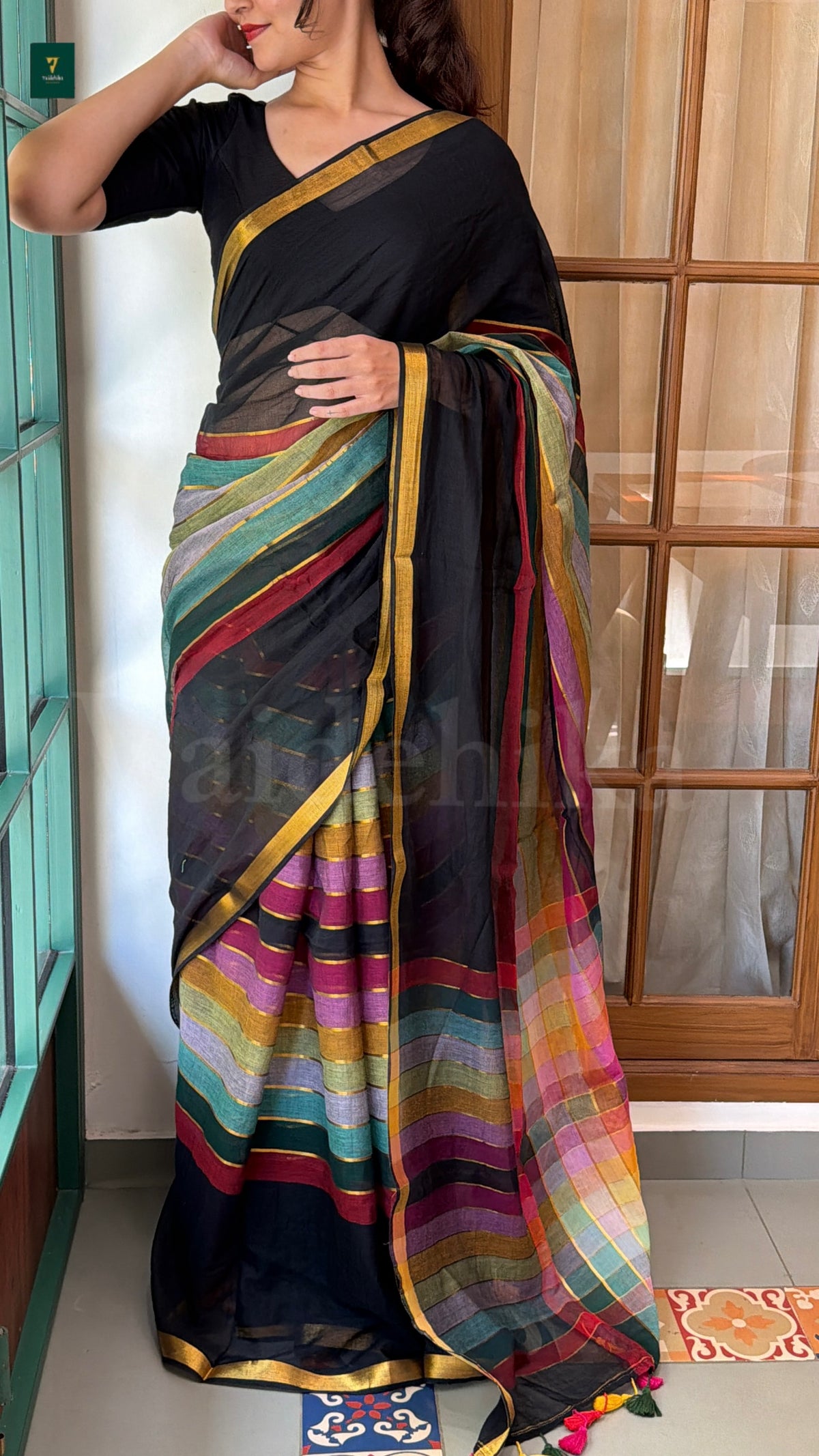 Mizhi Saree-PMCMCB1