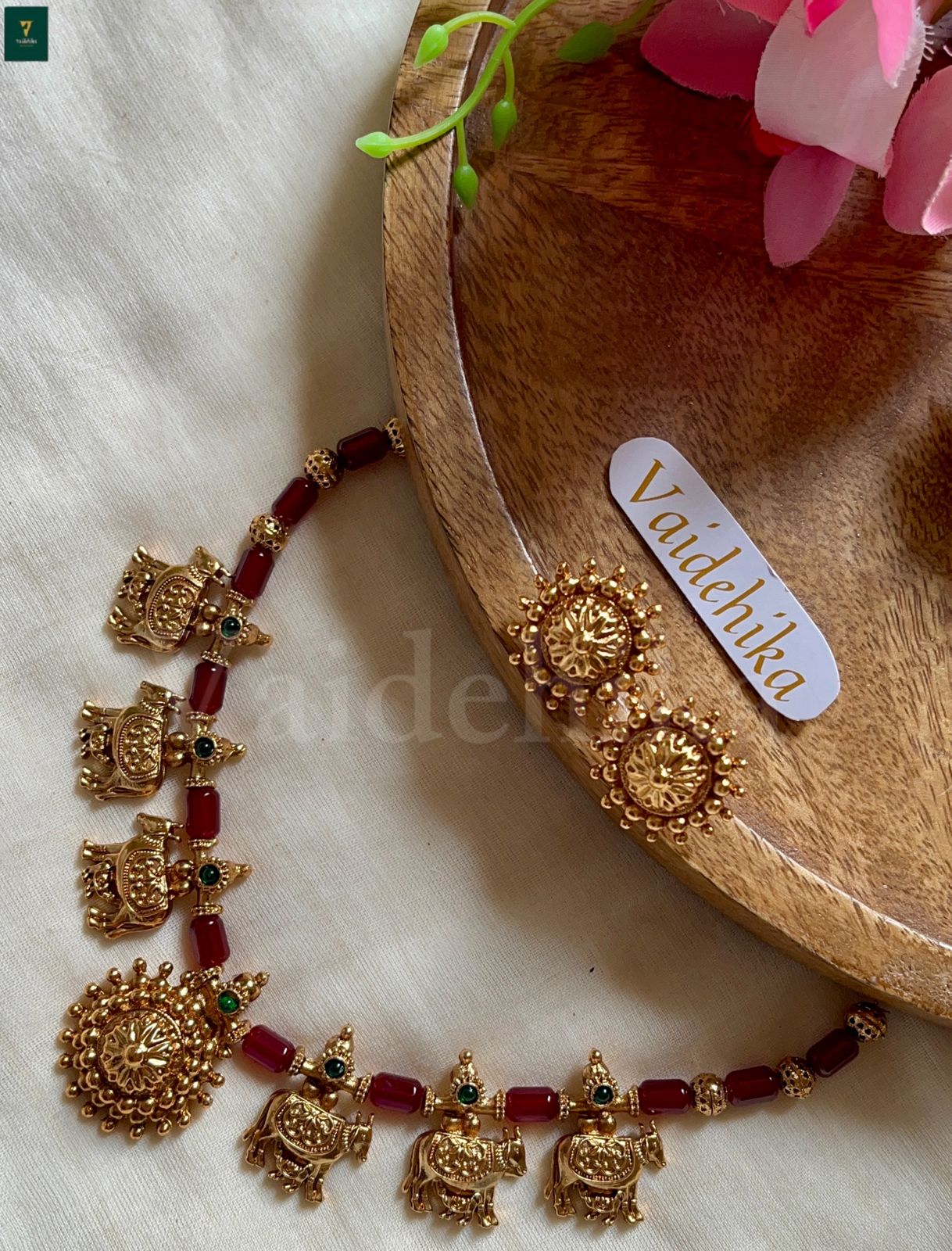Ruhani Temple Necklace-VJA03