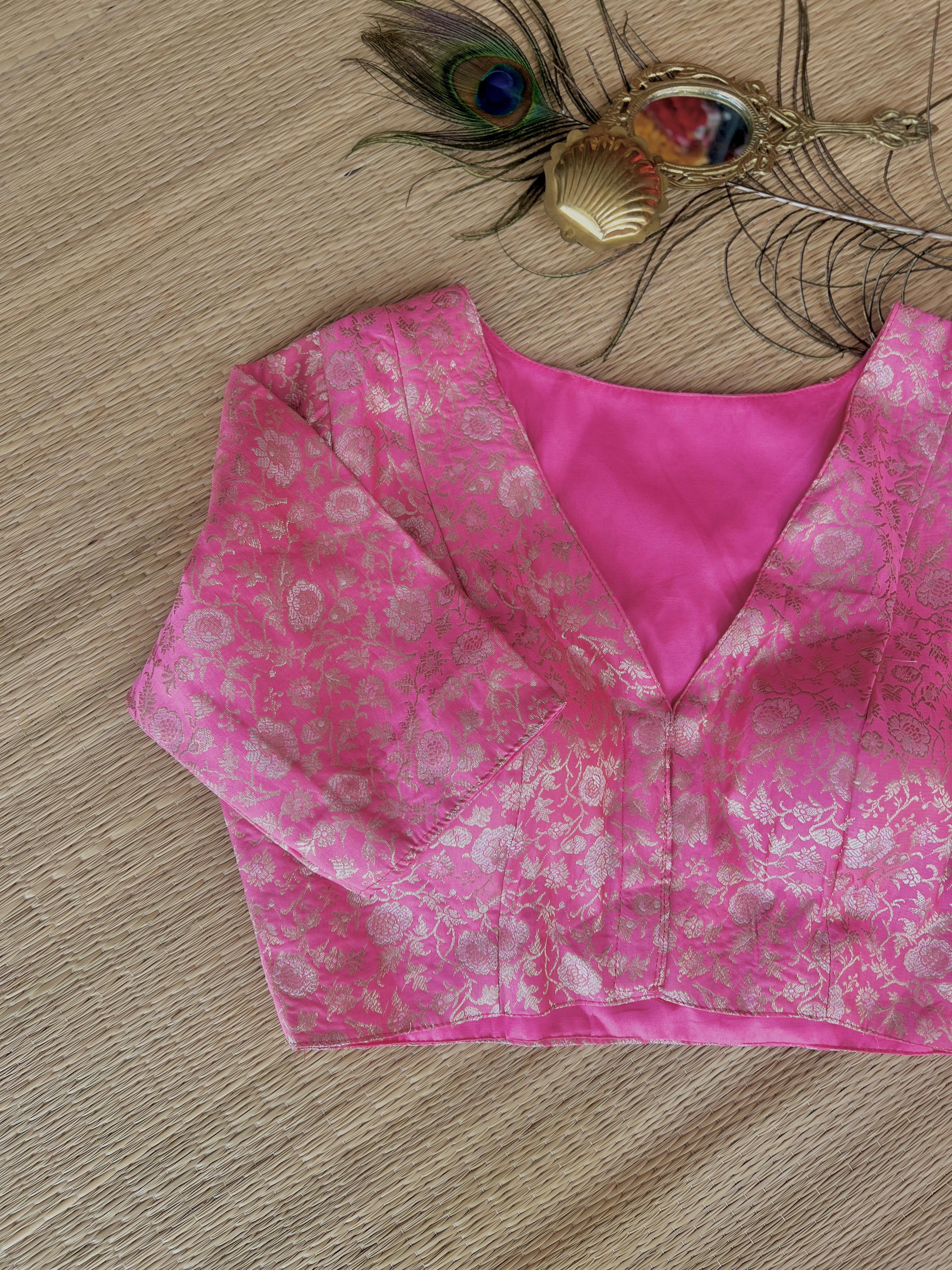 BENARASI BROCADE BLOUSE-VCB009