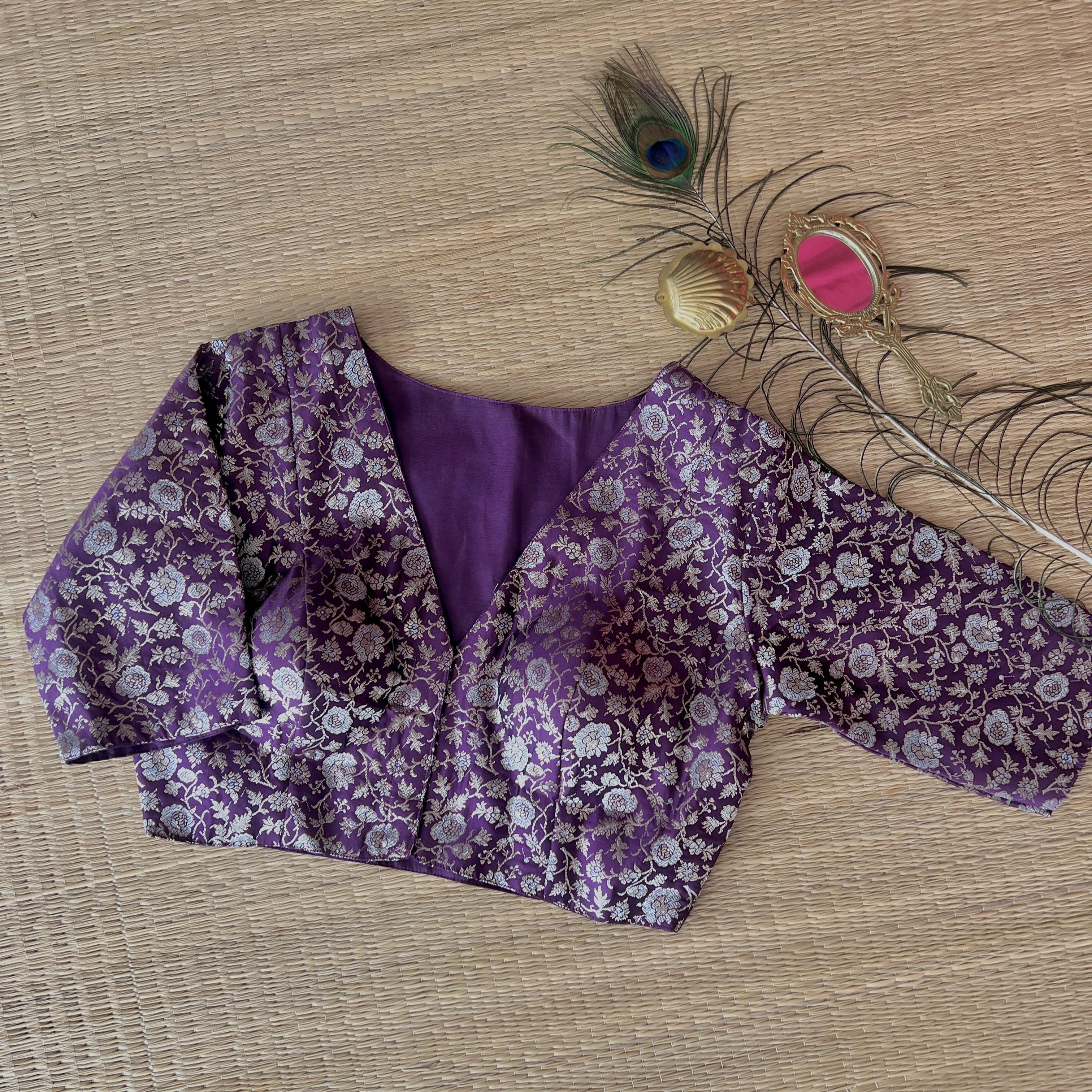 BENARASI BROCADE BLOUSE-VCB039