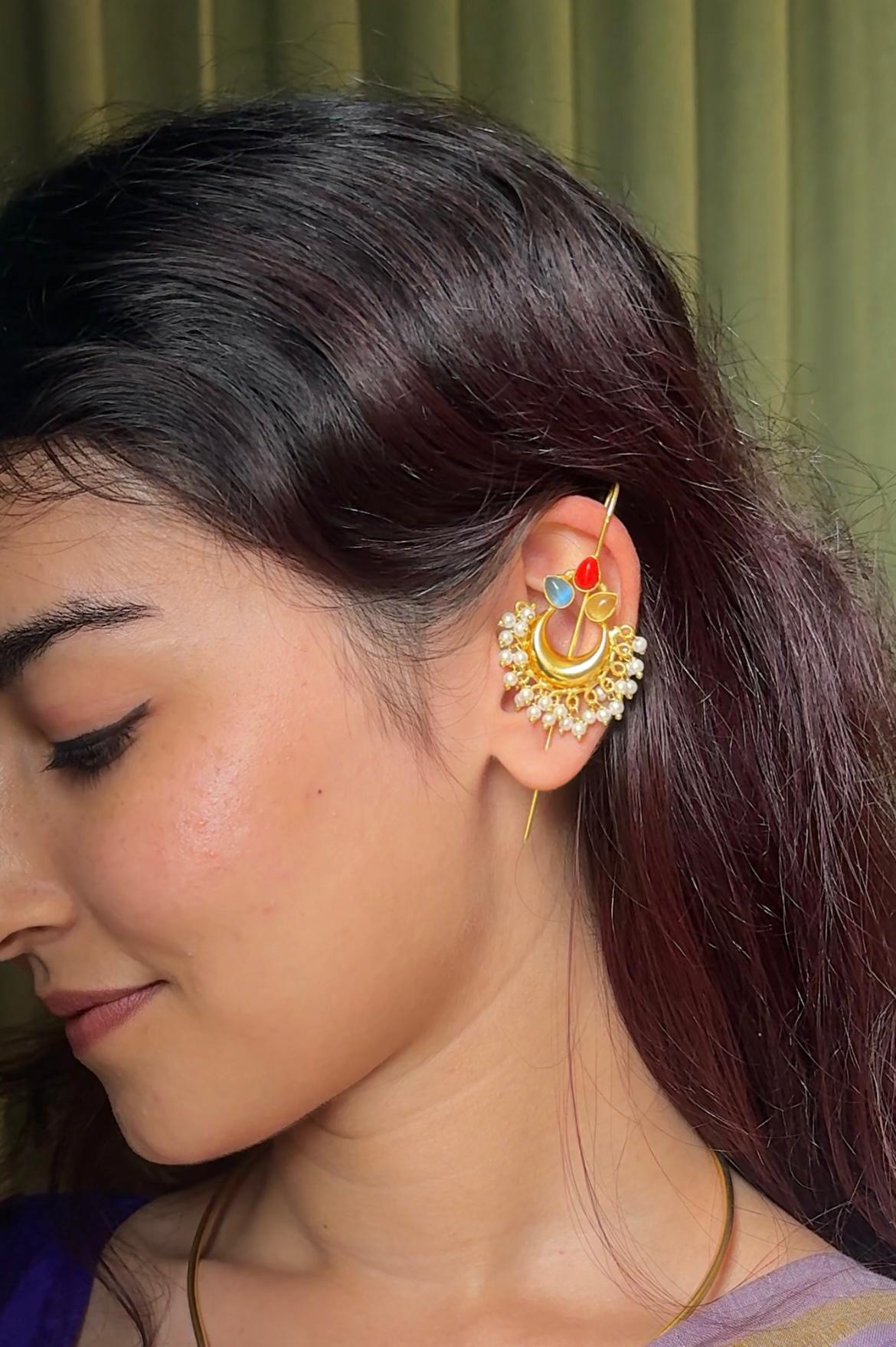 Pearl Ear Cuff-VCJEC002