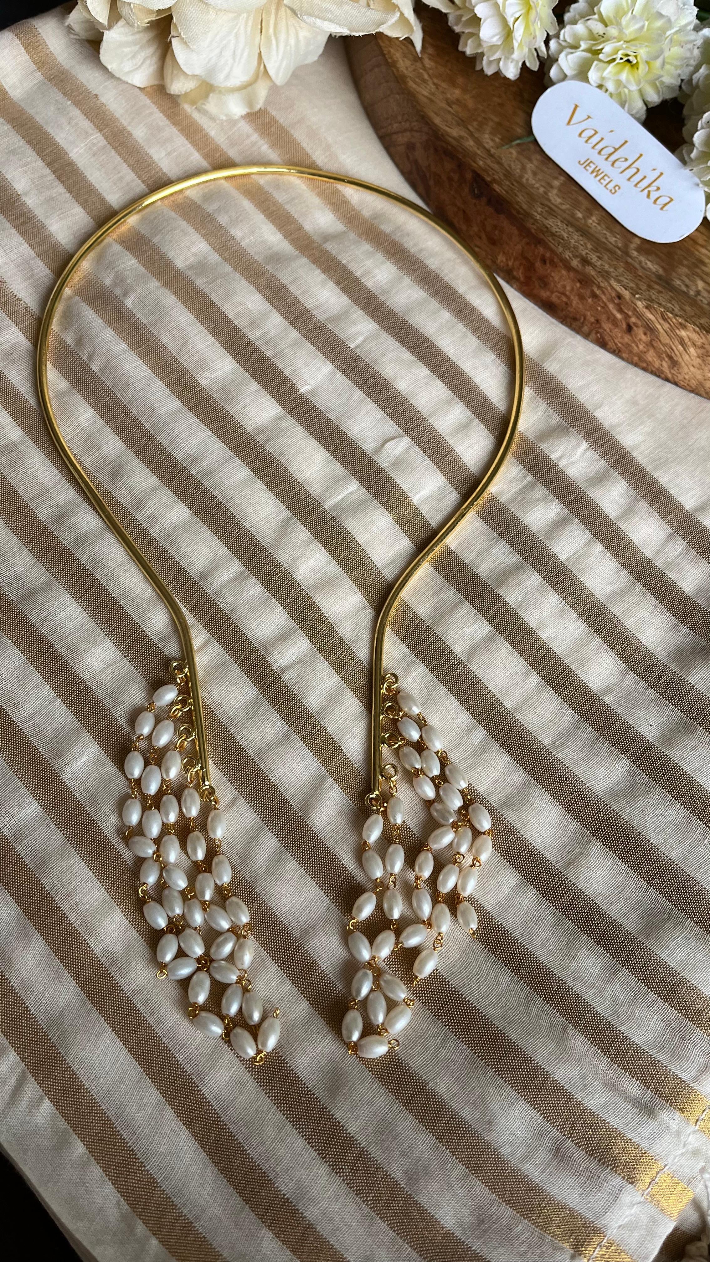 Pearl Neck Cuff-VJNC002