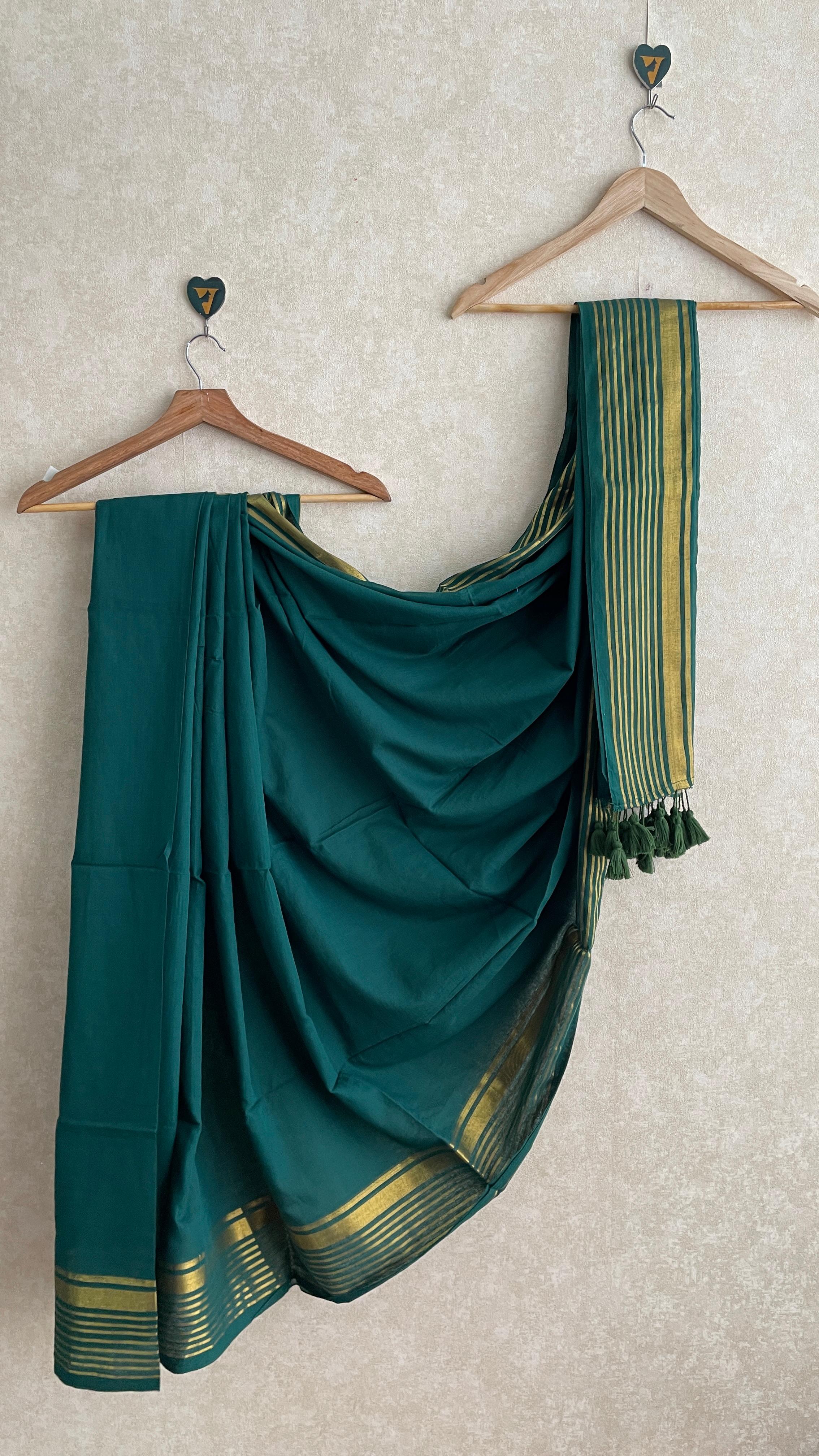 Indhu Green Saree-VCM147