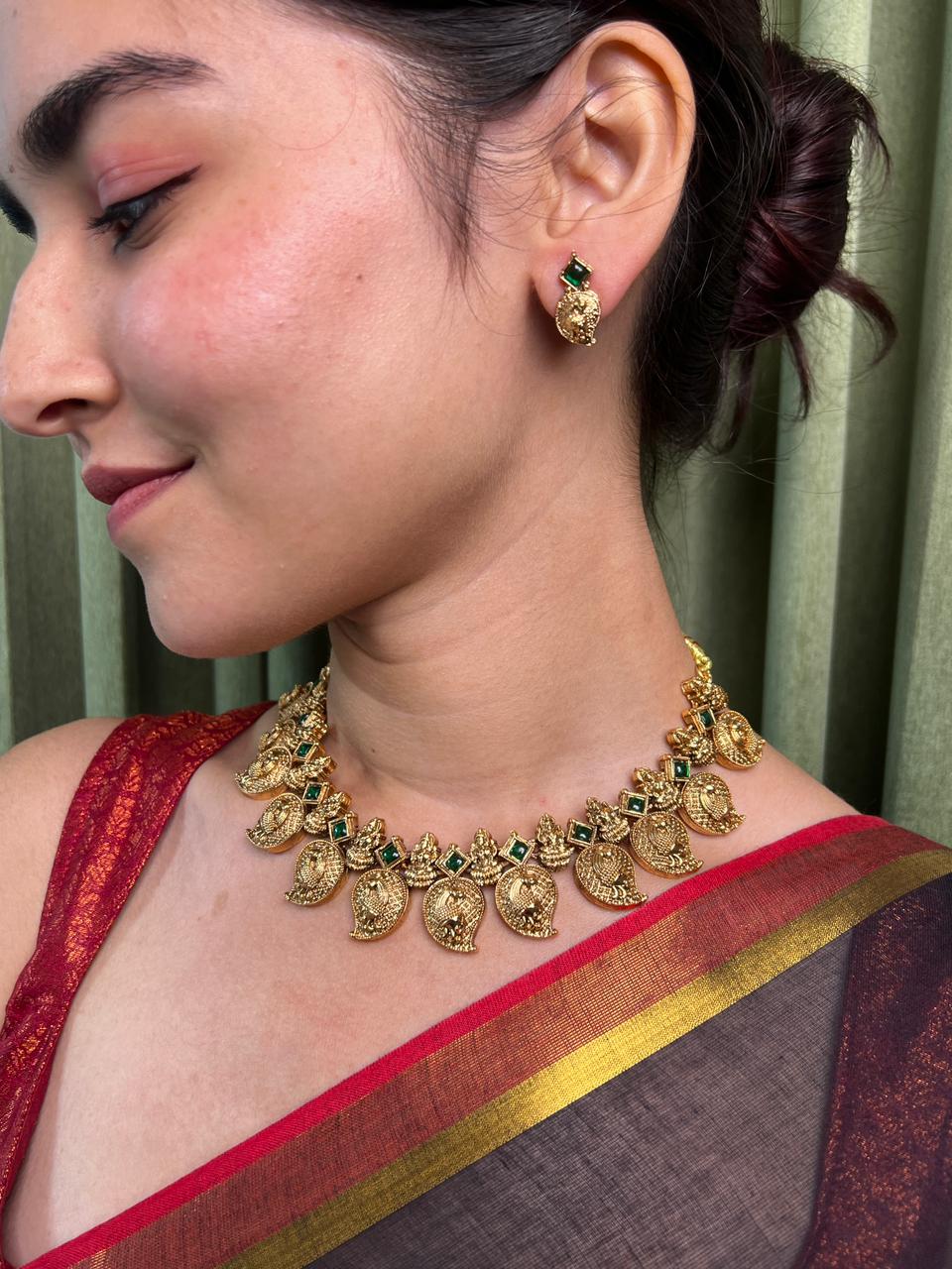 Mayura Manga Necklace-VCN032