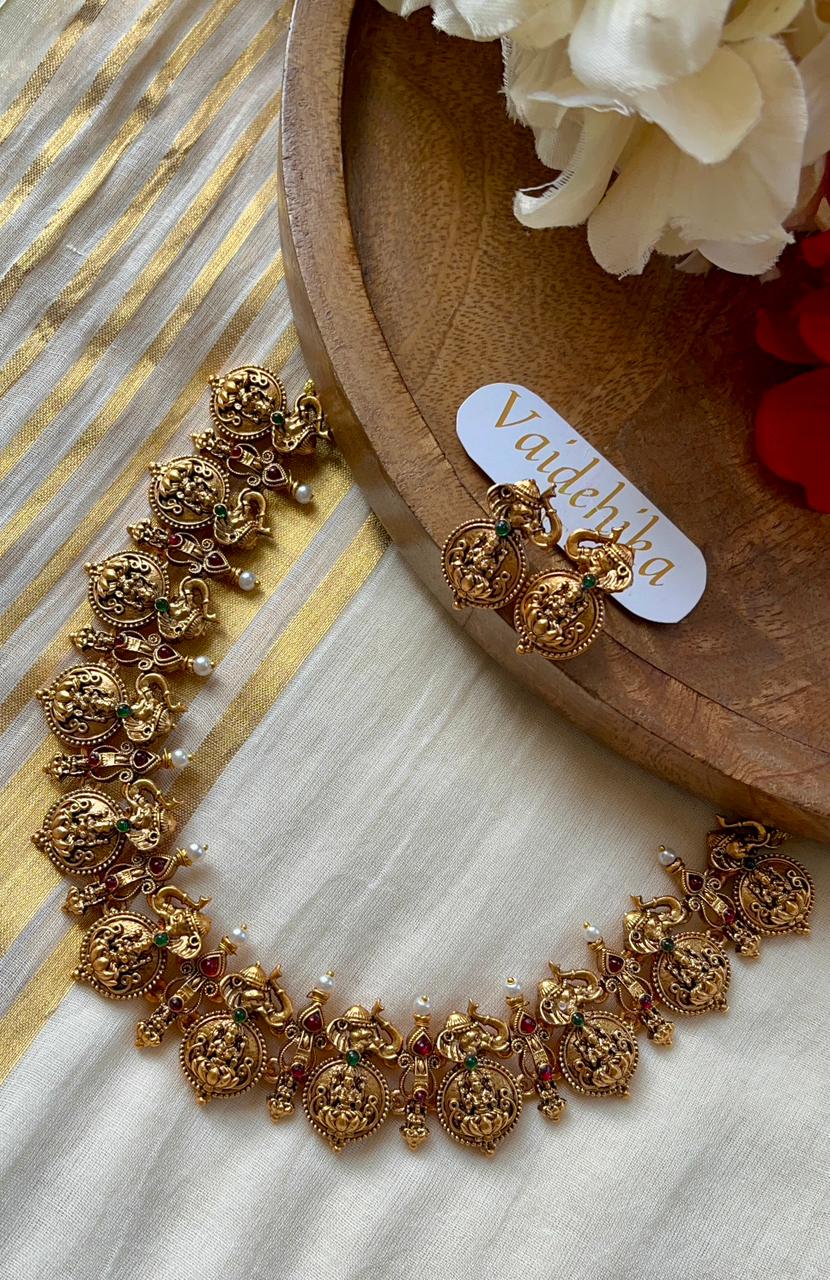 Raja Lakshmi Antique Set-VJC0108