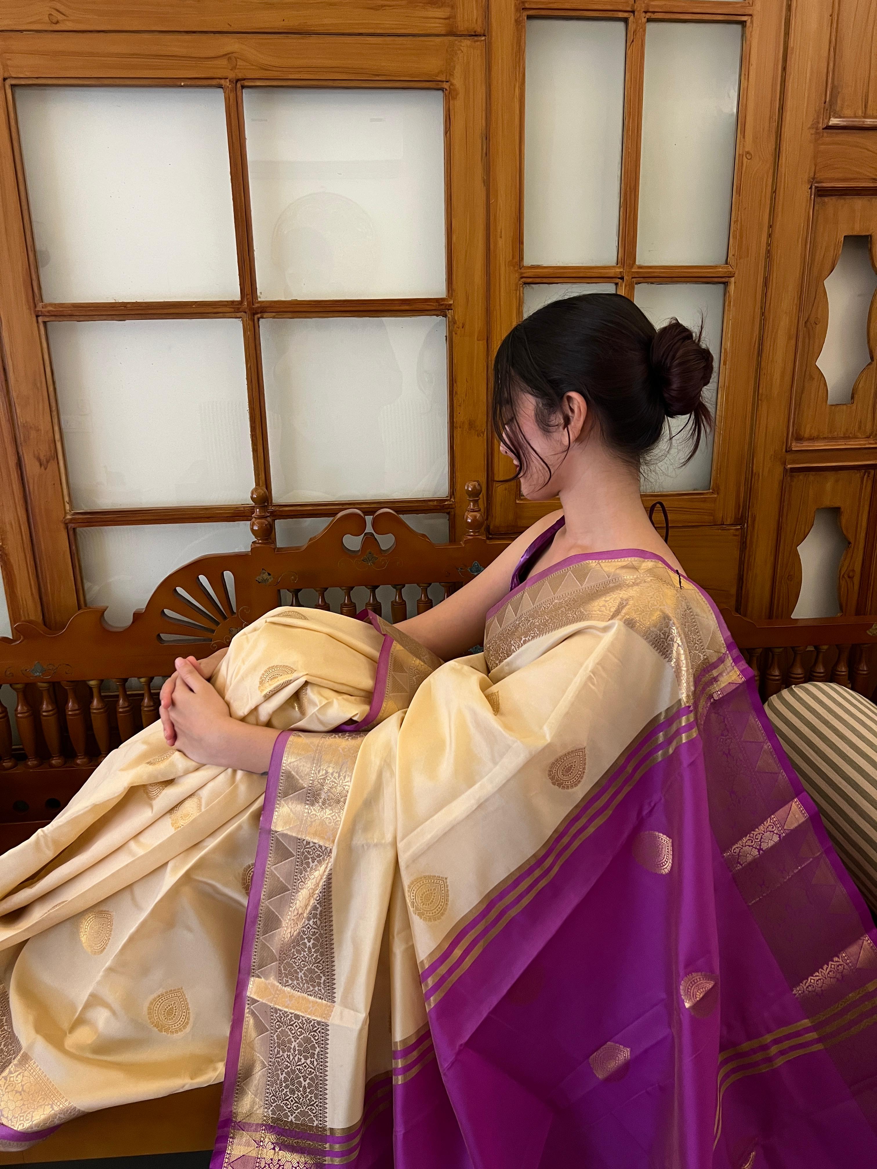 Mridulam saree-AKCB10