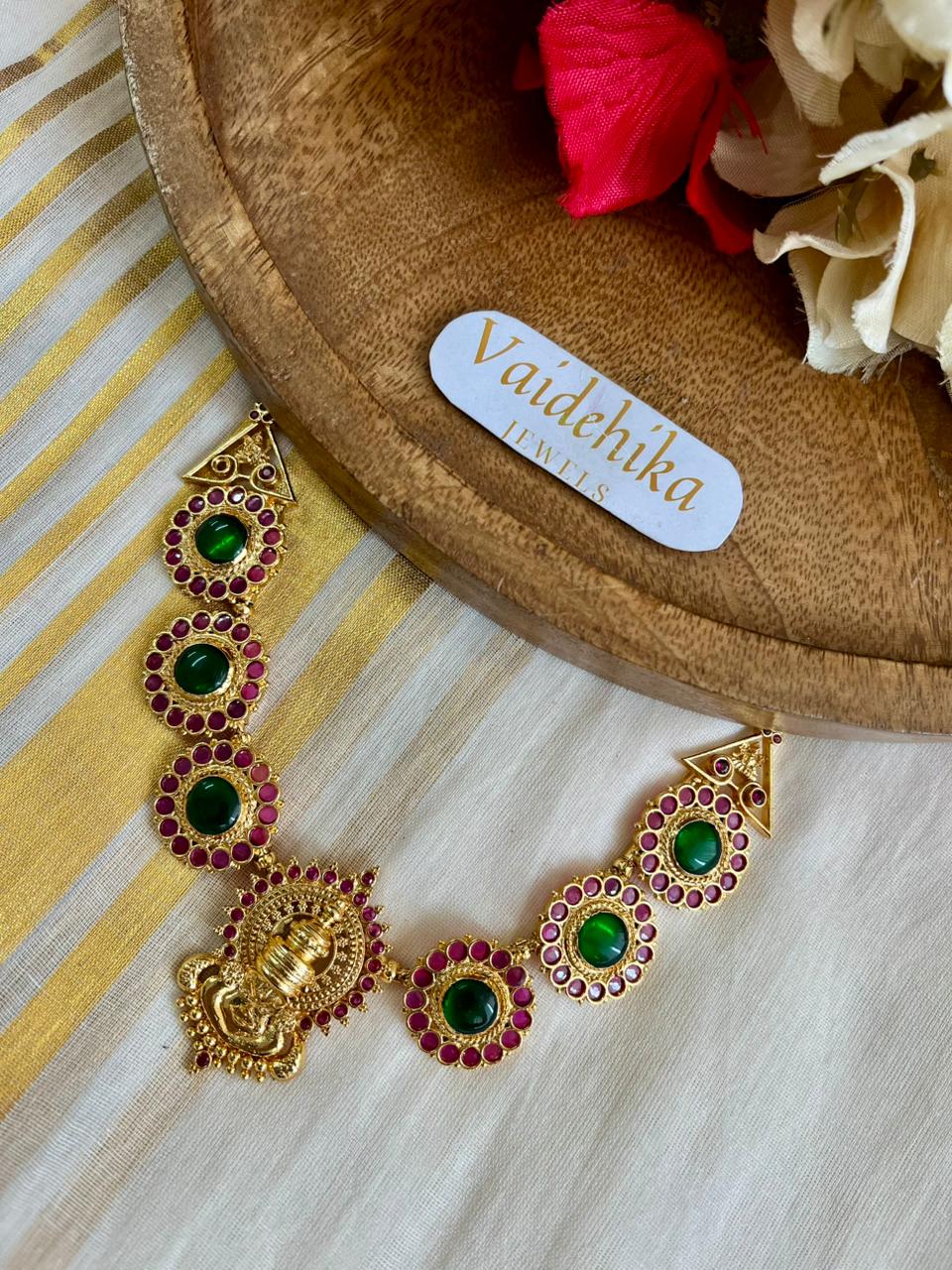 Kadhakali Necklace-VJKN01