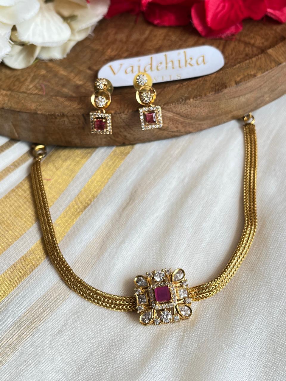 Amrutharaga Choker-VJAC01