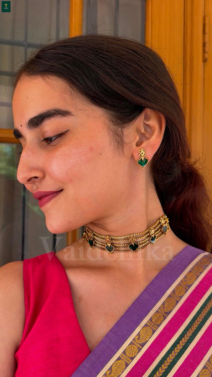 Marathakam Choker-VJA40