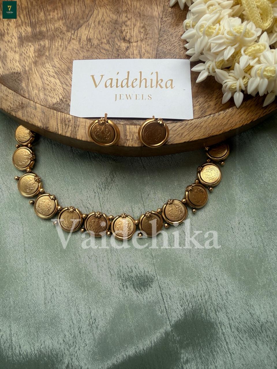 Saraswathi Coin Choker-VJY5