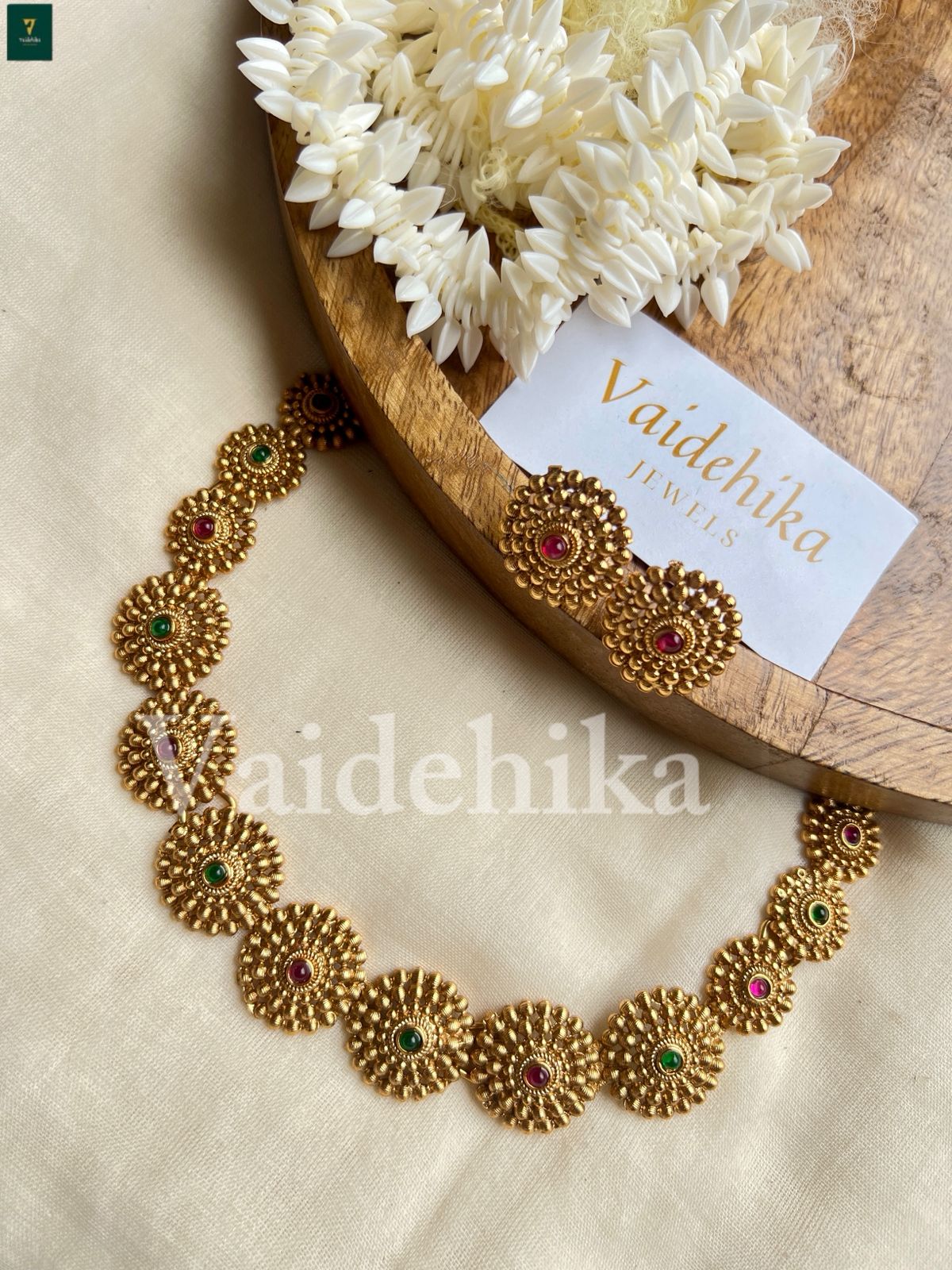 Pushpanjali Necklace-VJJ128