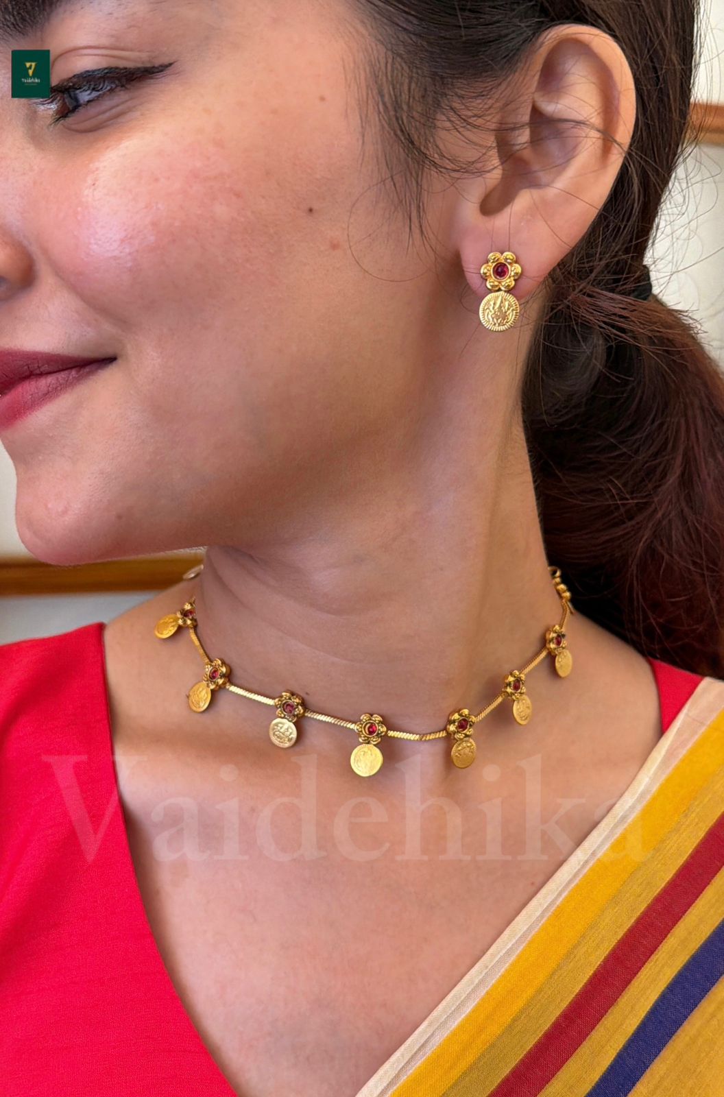 Flower Necklace -VJL03