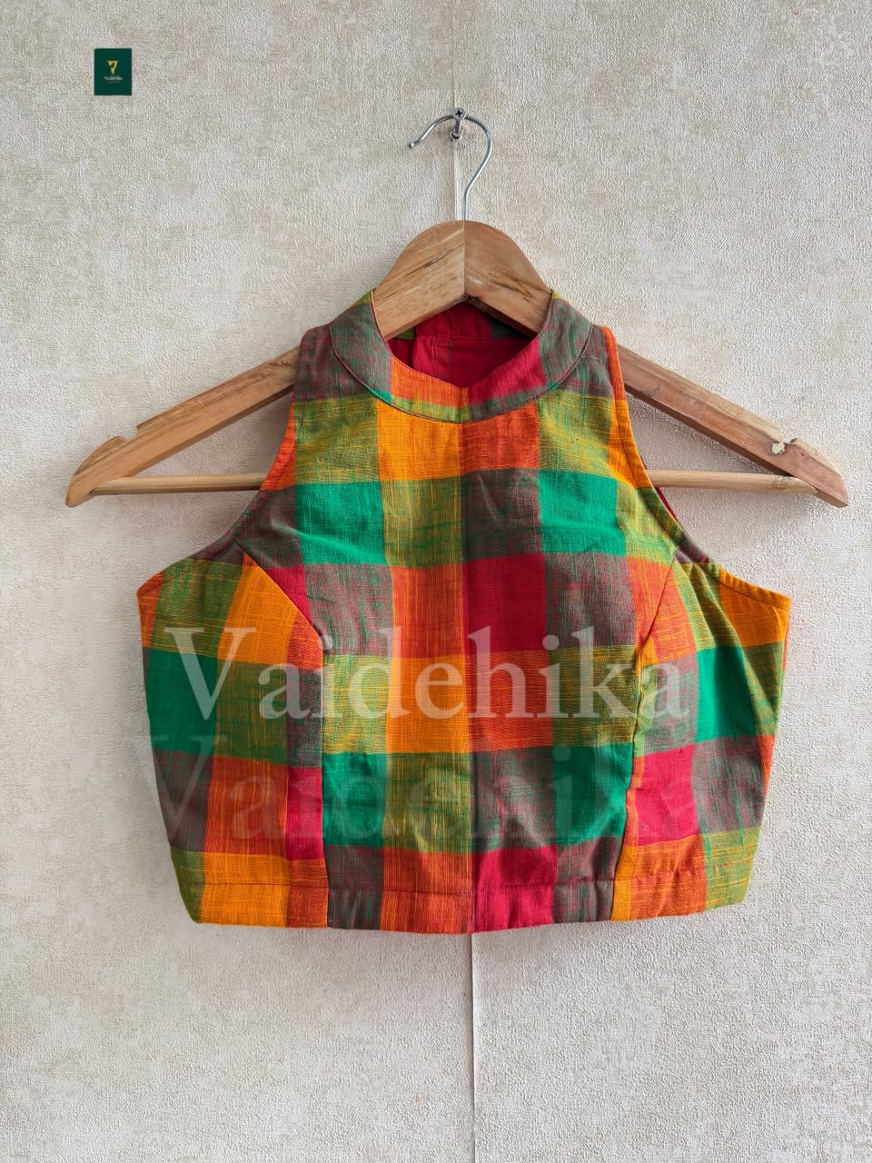 Raaga Checks Blouse - VSB300
