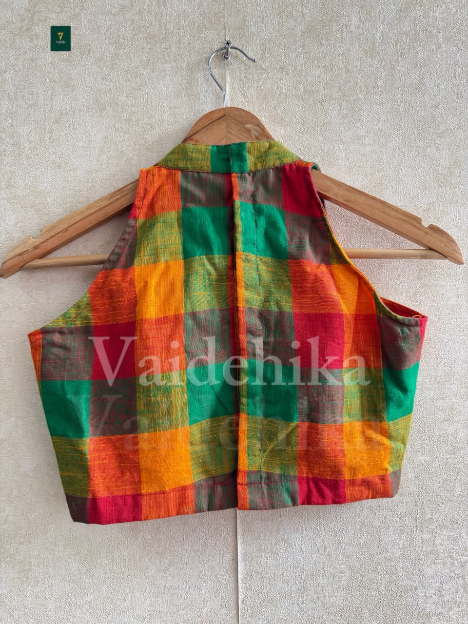 Raaga Checks Blouse - VSB300