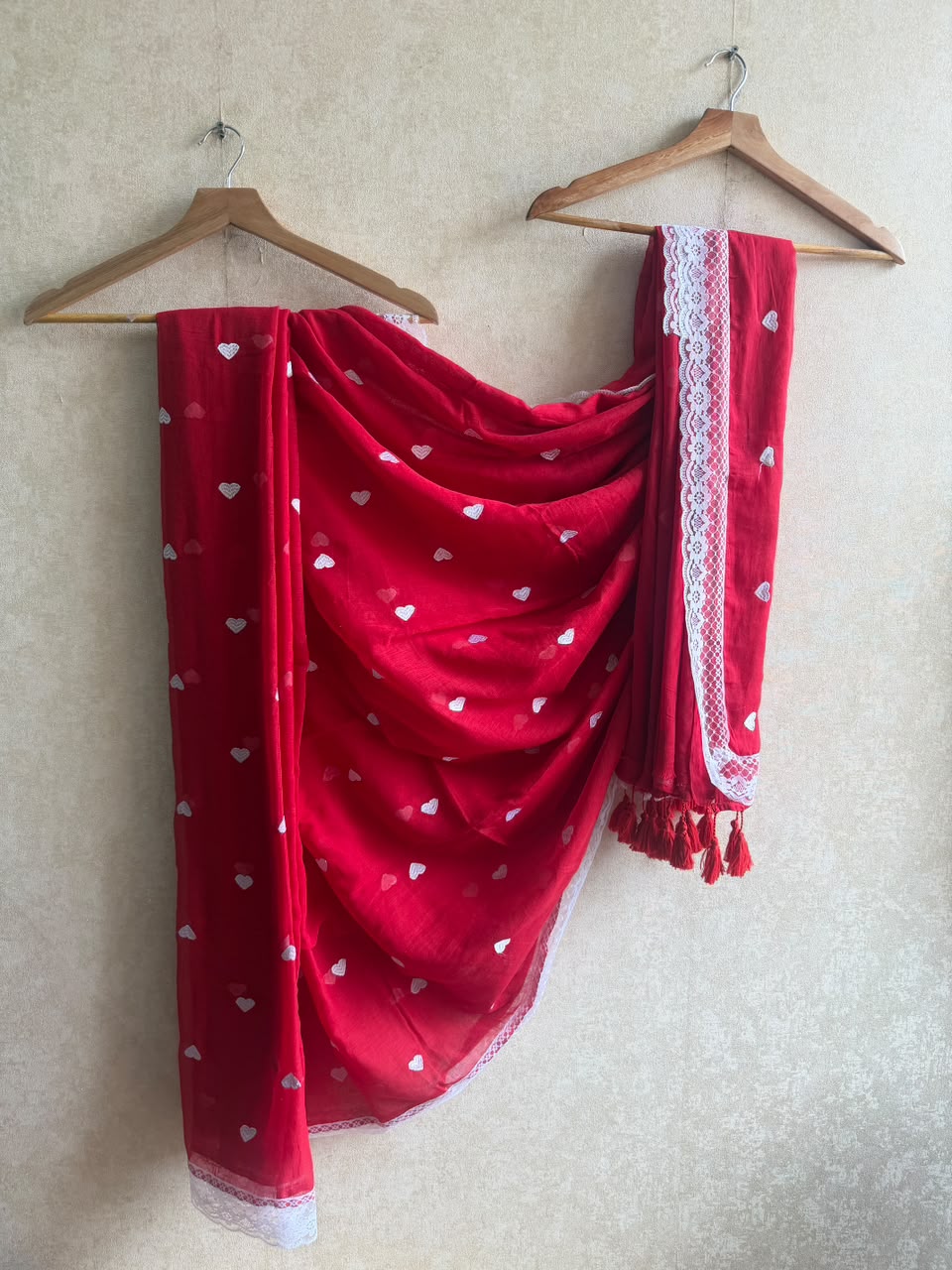 Ruby Hearts Saree-VS120