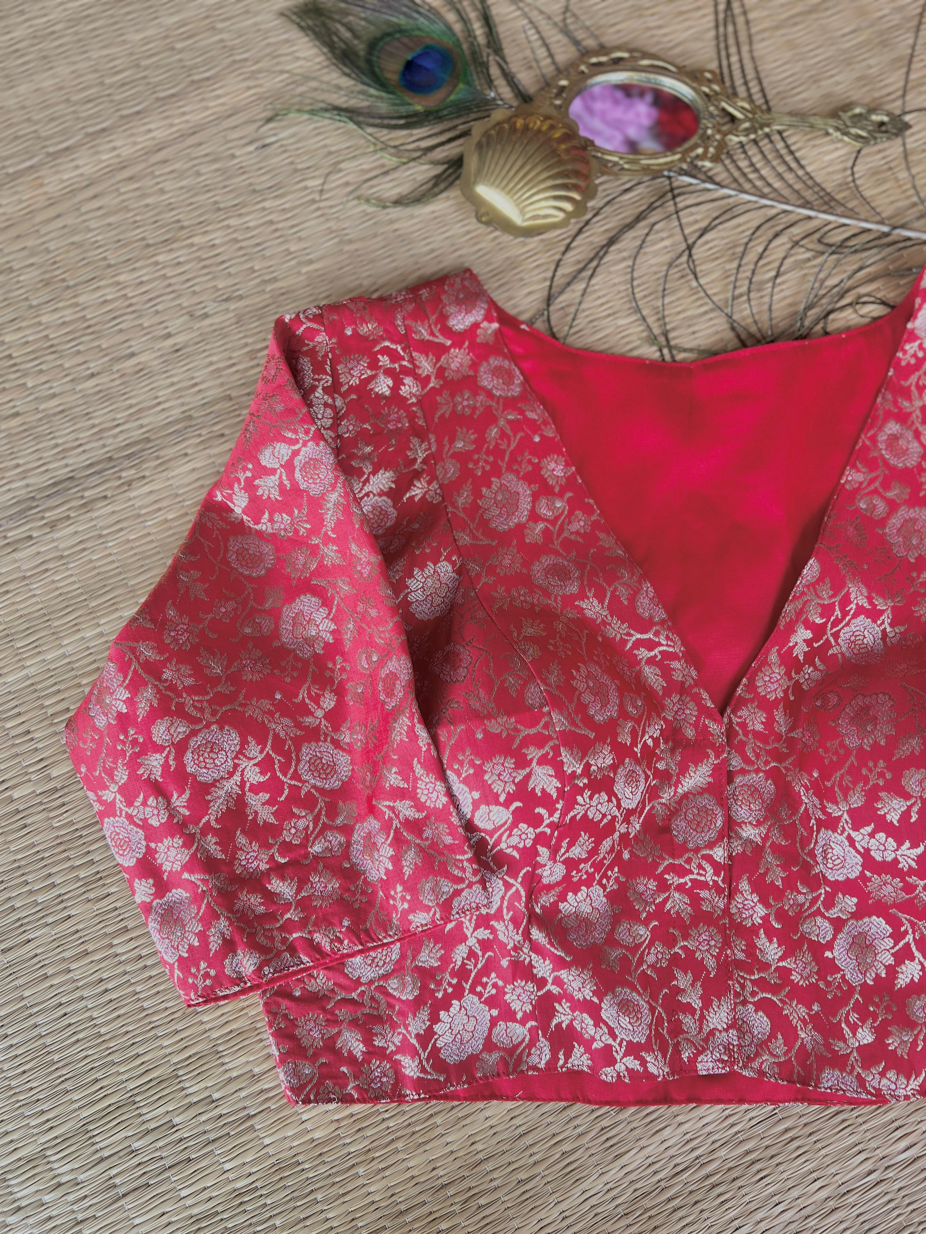 BENARASI BROCADE BLOUSES-VCB010