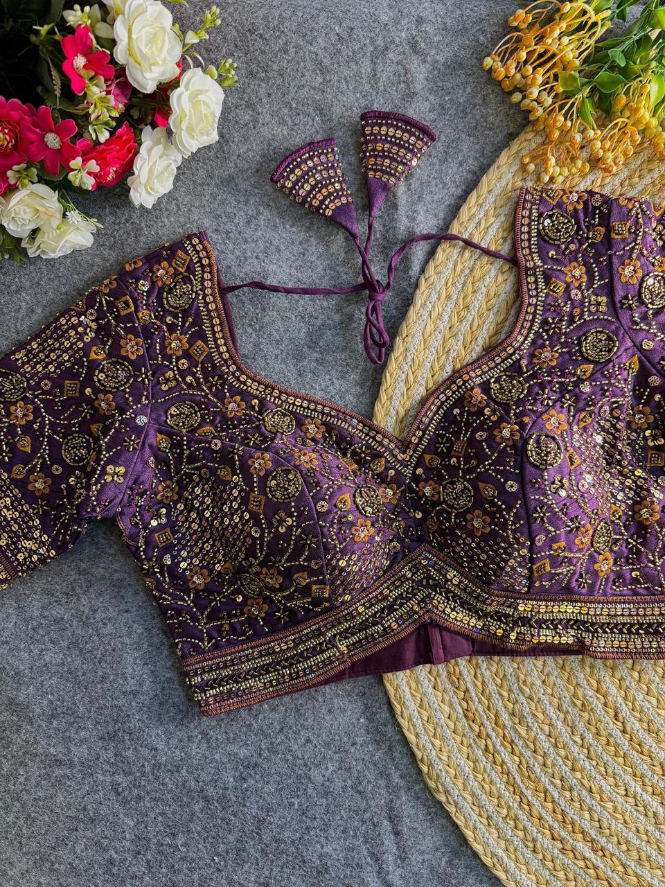 Sabyasachi Bridal Blouse-VCB073