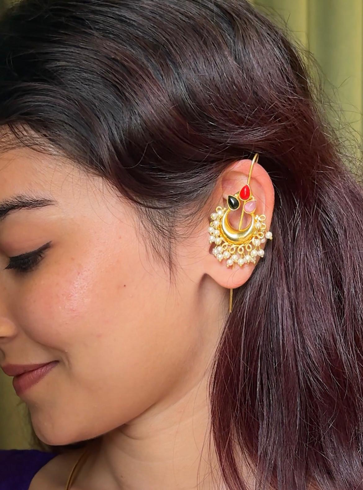 Pearl Ear Cuff-VCJEC002