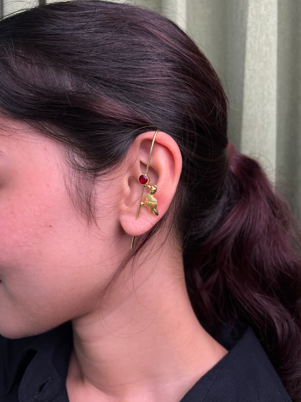 Birdstone Earcuff-VJEC016