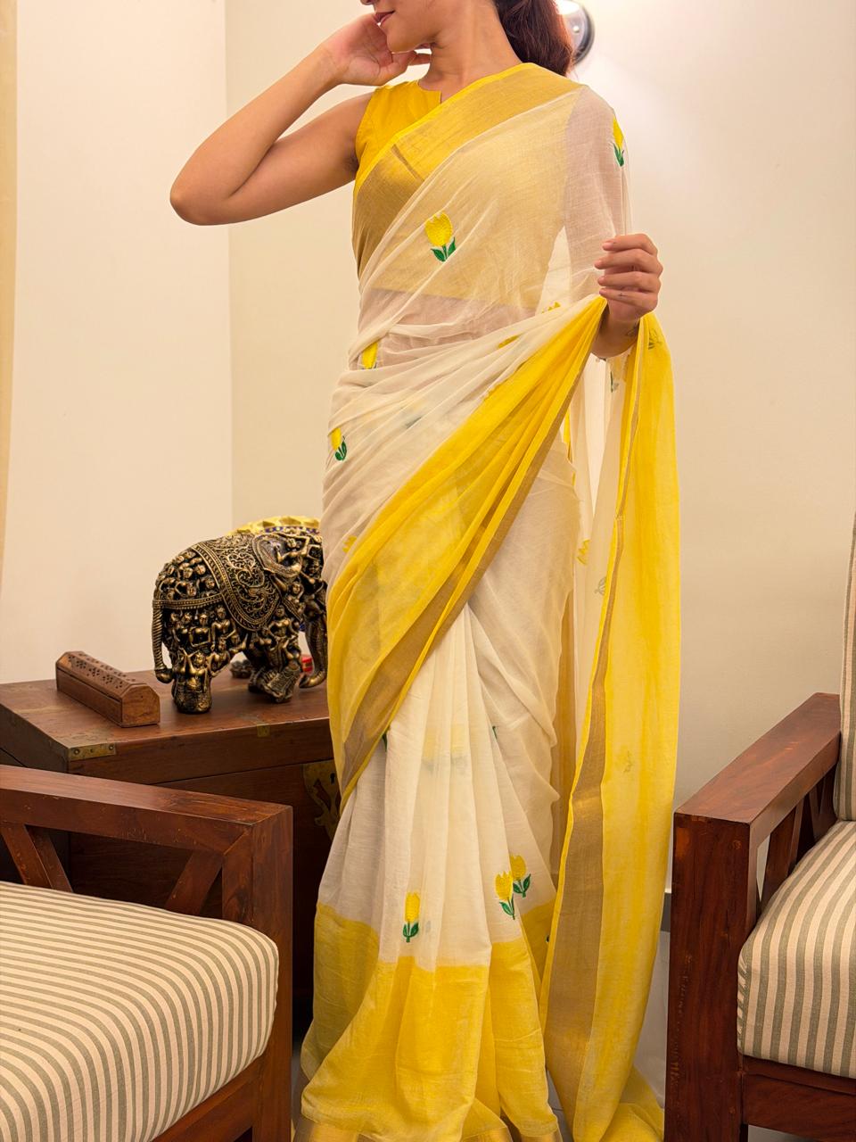 Ponnambili Saree-VJS30